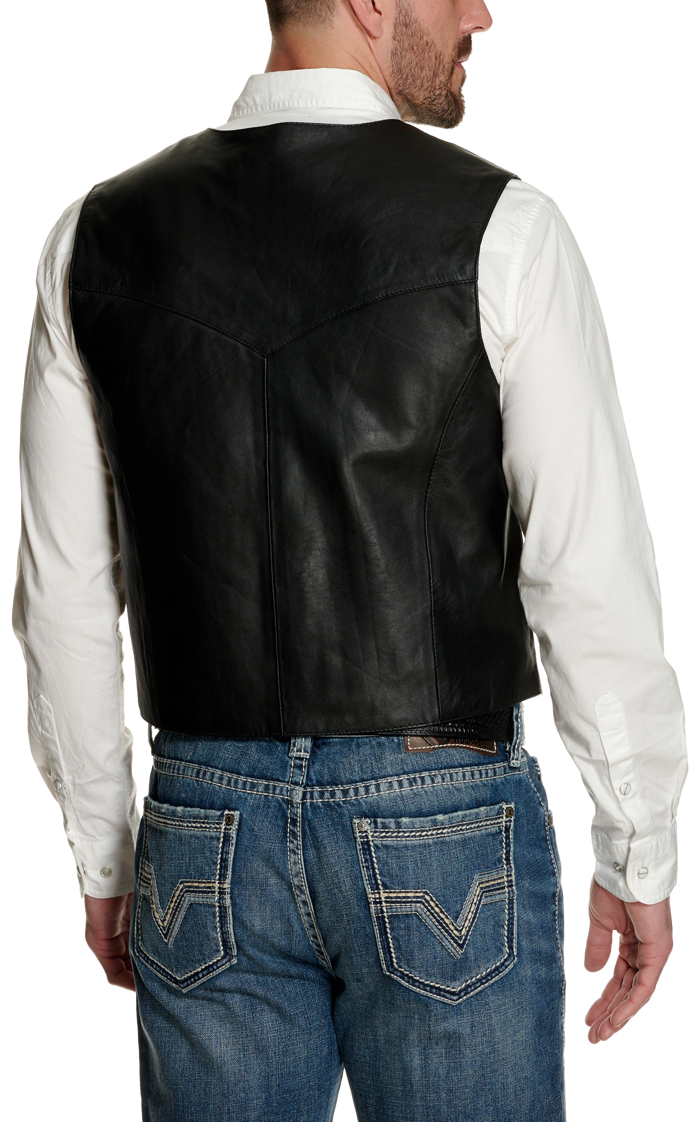Scully Black Snap Lamb Vest - Image 1