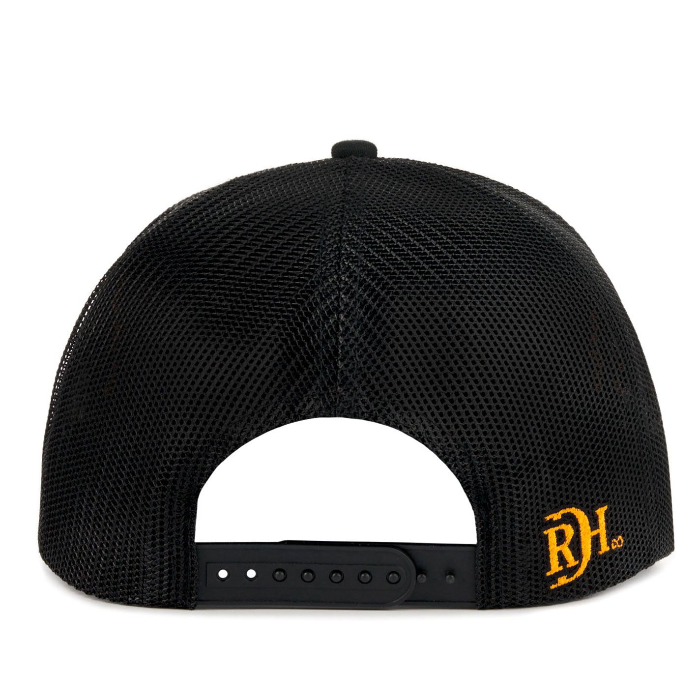 Red Dirt Hat Co. Wallhanger Black with Fish Patch Cap - Image 1