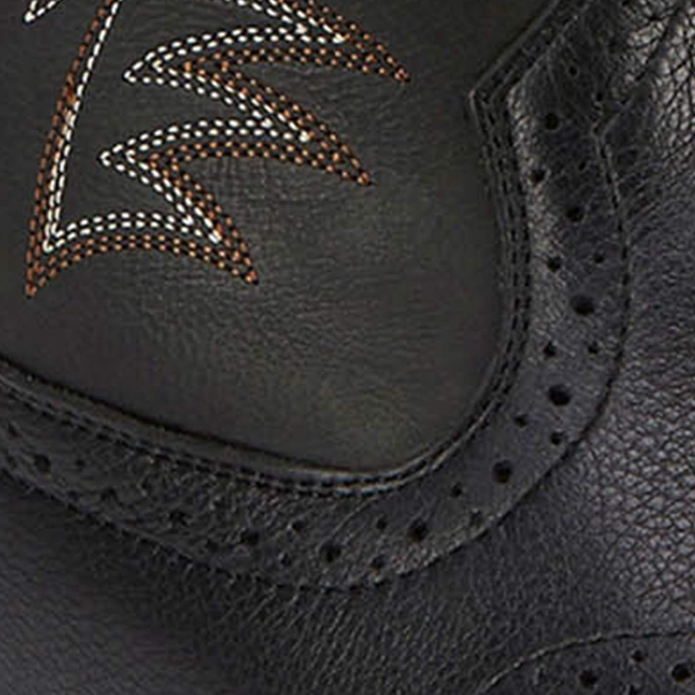 Ariat Men's Sport Black Wide Square Toe Cowboy Boots - Image 1