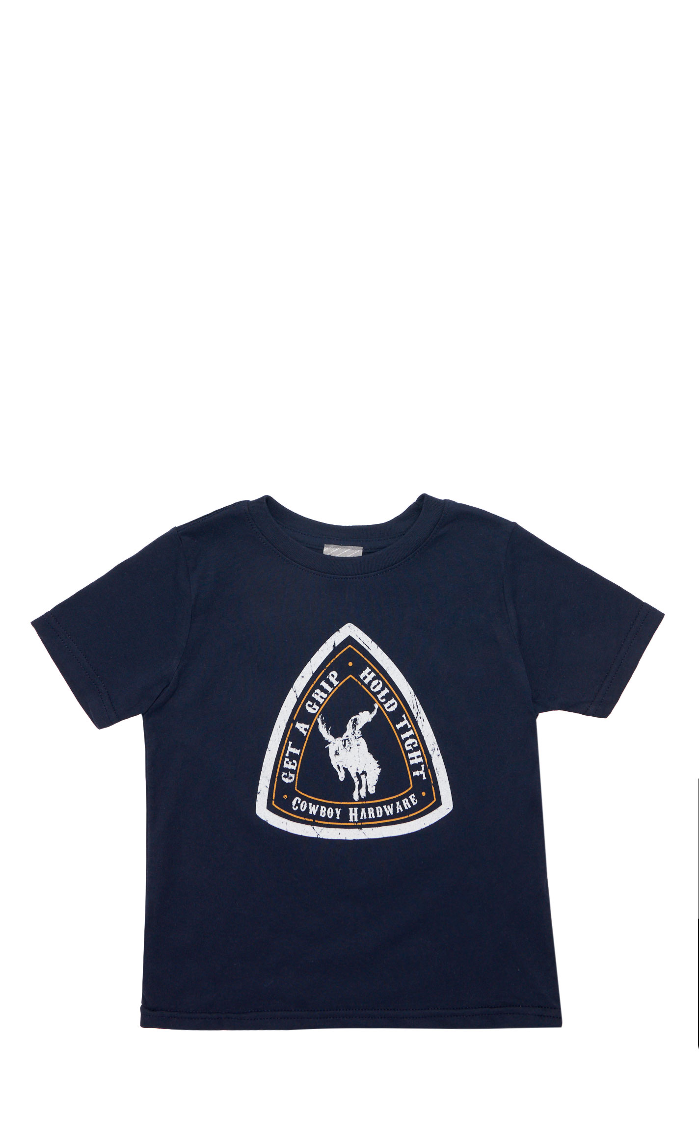 Cowboy Hardware Toddler Boy's Navy Get A Grip Graphic T-Shirt - Image 1