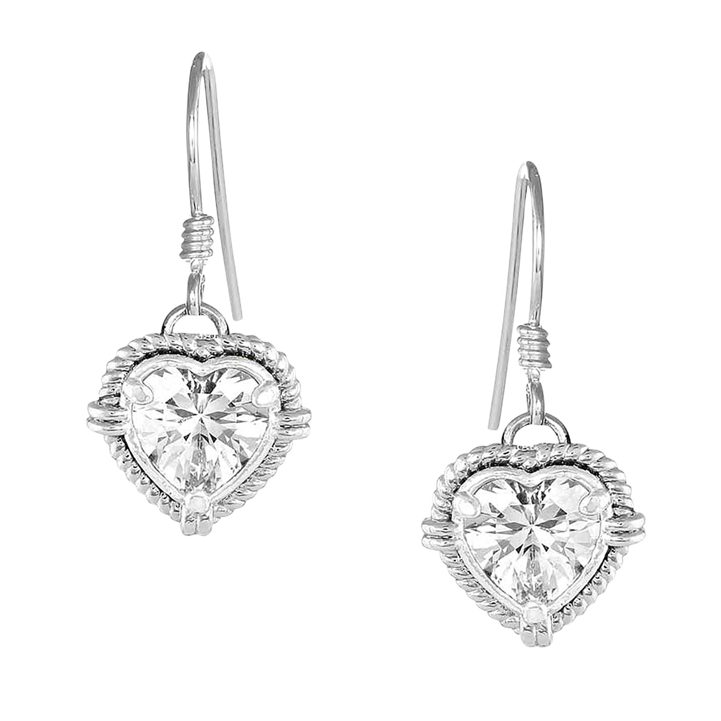 Montana Silversmiths Heart on My Sleeve Pendant Earrings - Image 1