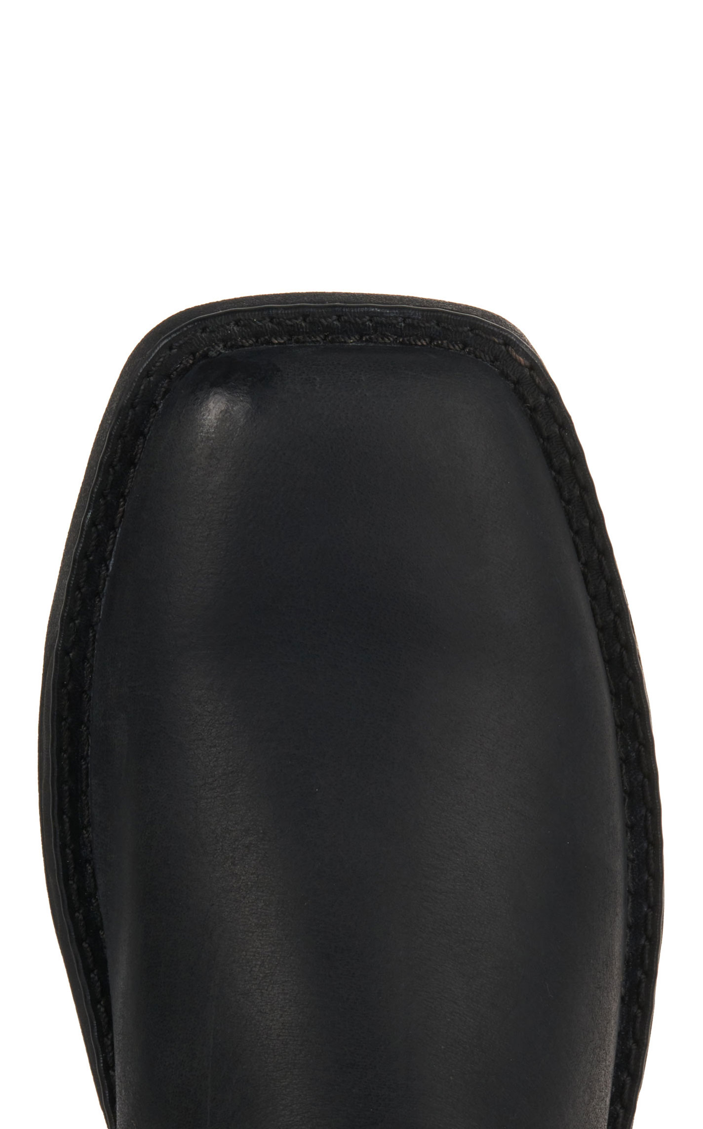 Double H Men's ICE Black Harness Wide Square Toe Cowboy Boots - Image 1