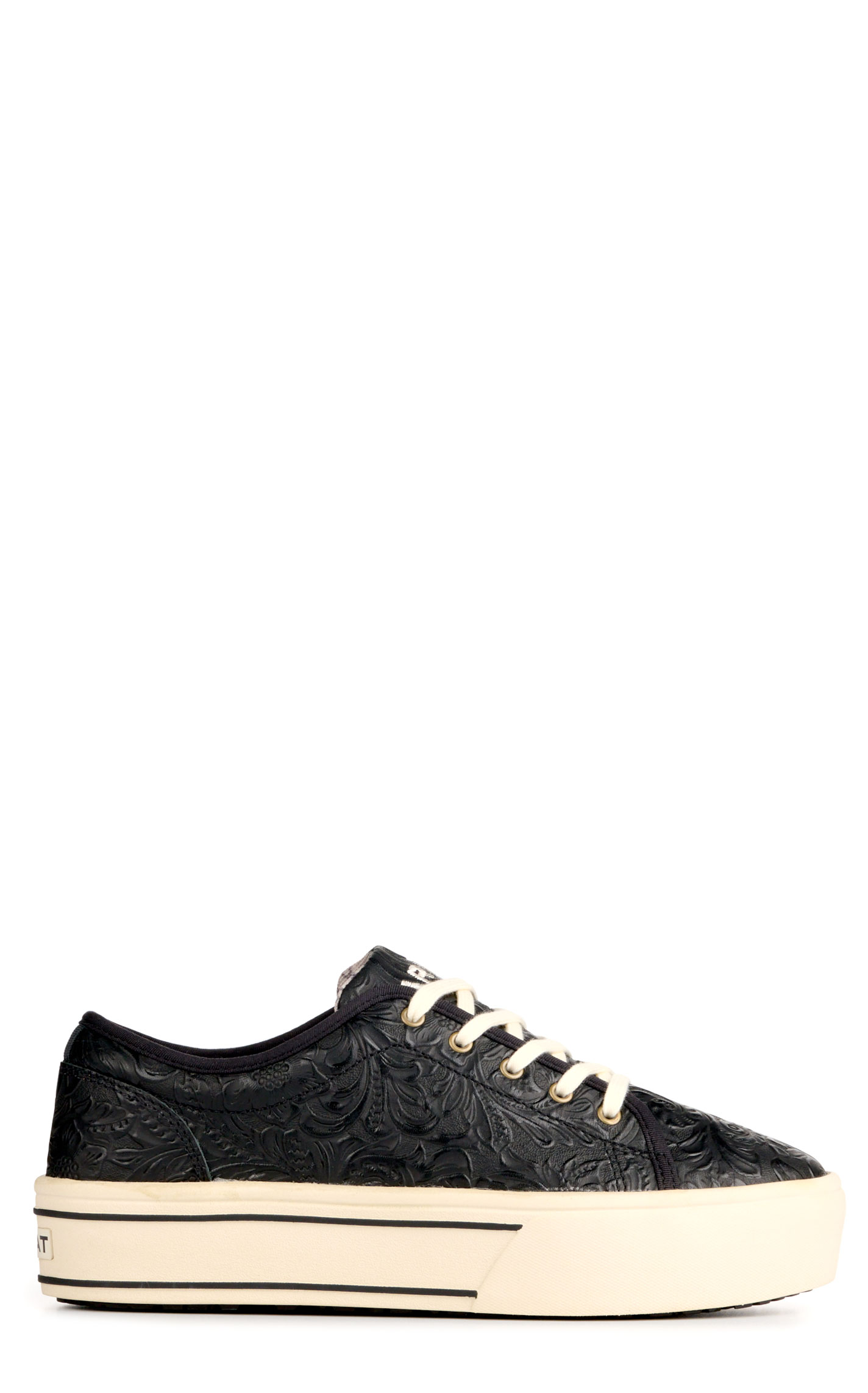 Ariat Women's Skylar Black Floral Embossed Round Toe Casual Shoe - Image 1