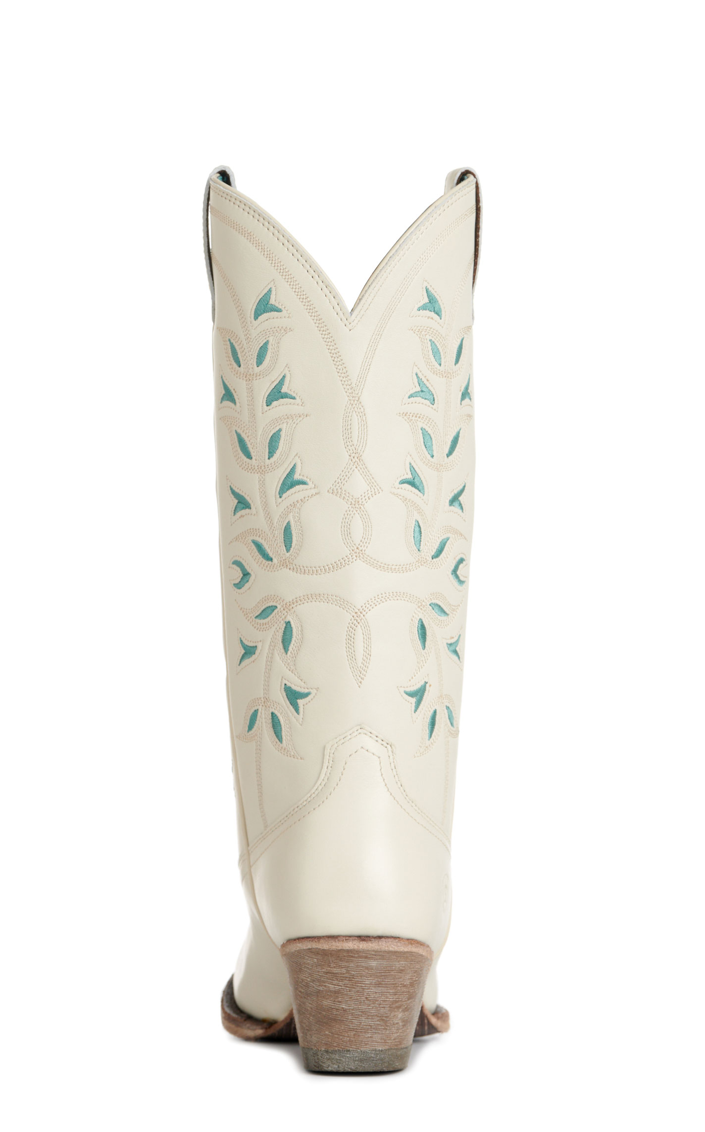 Ariat Women's Desert Holly Cream Round Toe Cowboy Boots - Image 1