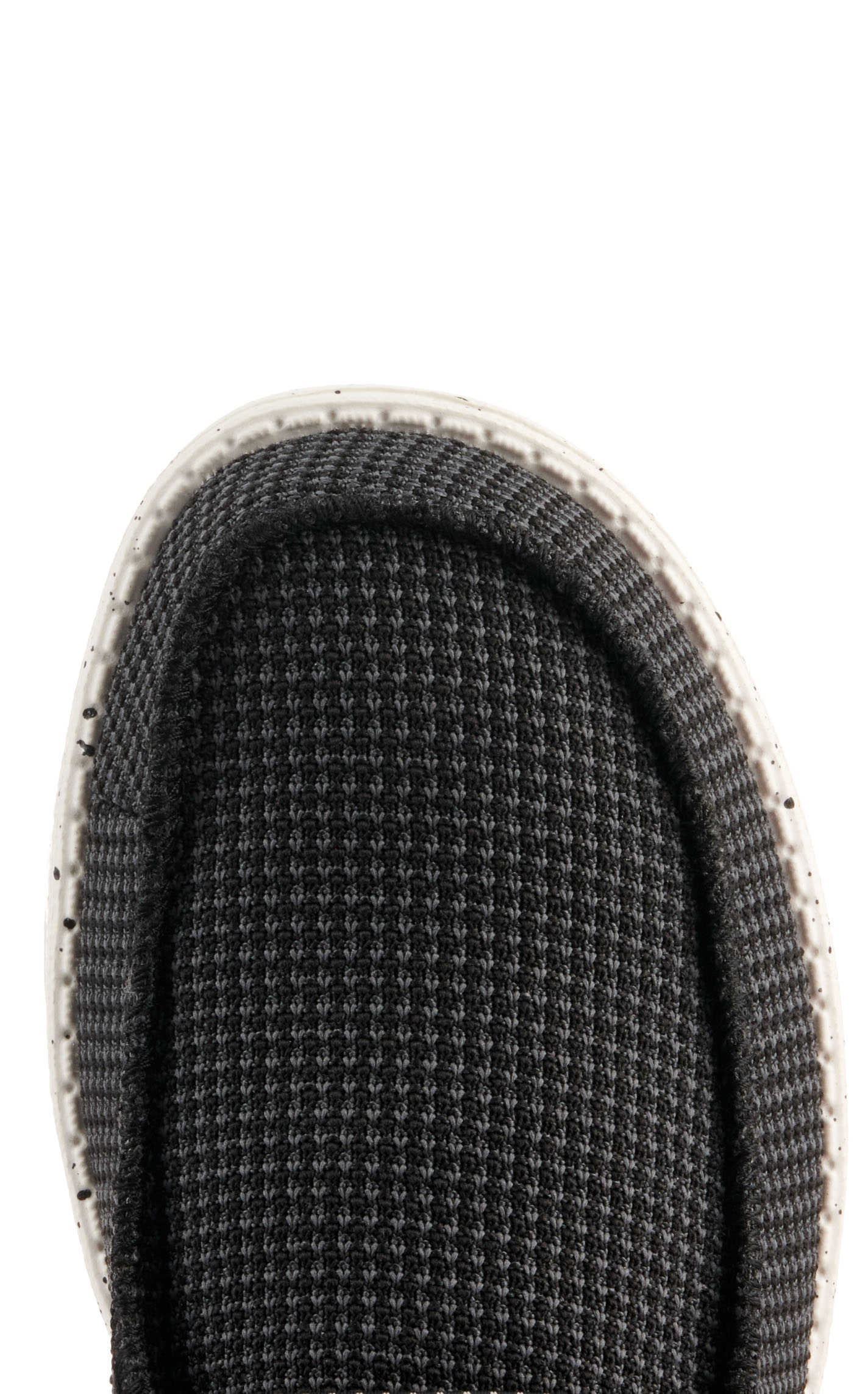 Hey Dude Men's Wally Sport Black Mesh Lace Up Casual Shoes - Image 1