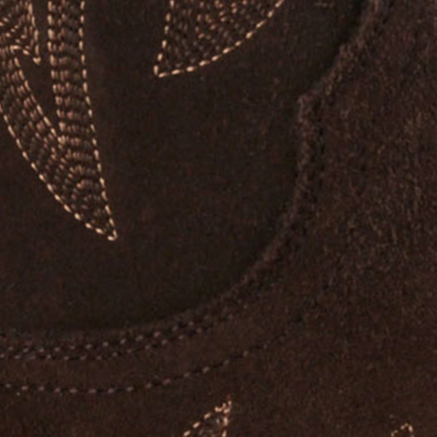 JRC & Sons Women’s McClain Chocolate Water-Resistant Suede Snip Toe Tall Cowboy Boots - Image 1