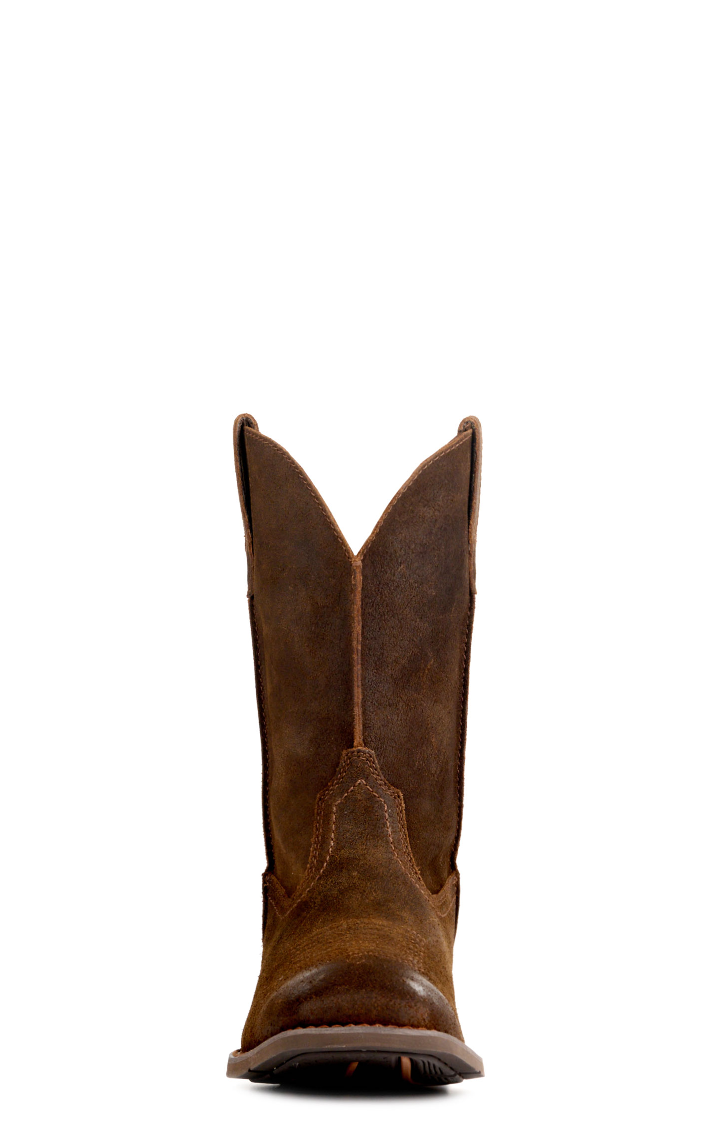Ariat Men's Aged Smokehouse Roughout Wide Square Toe Cowboy Boots - Image 1