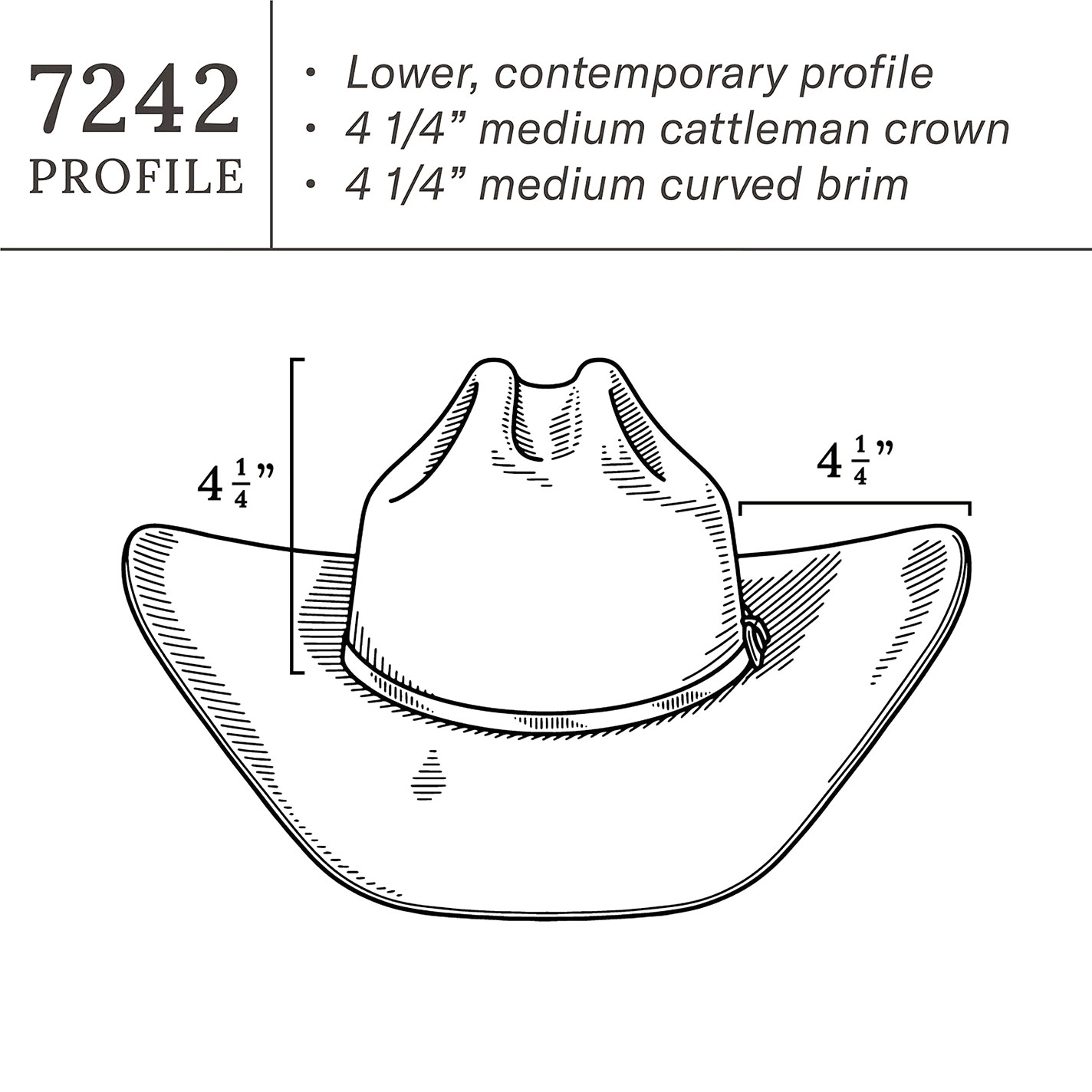 Stetson 6X Monterrey T Black Felt Cowboy Hat - Image 1