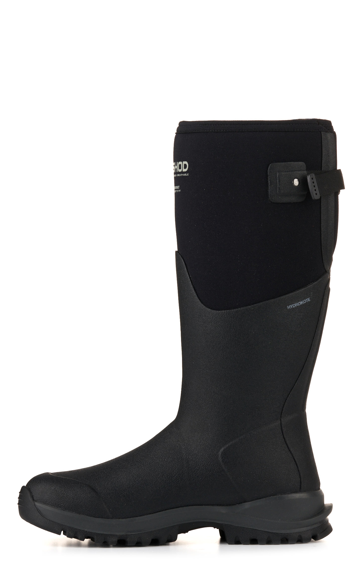 Dryshod Women's Legend MXT Gusset Black Waterproof Round Toe Rubber Outdoor Boot - Image 1