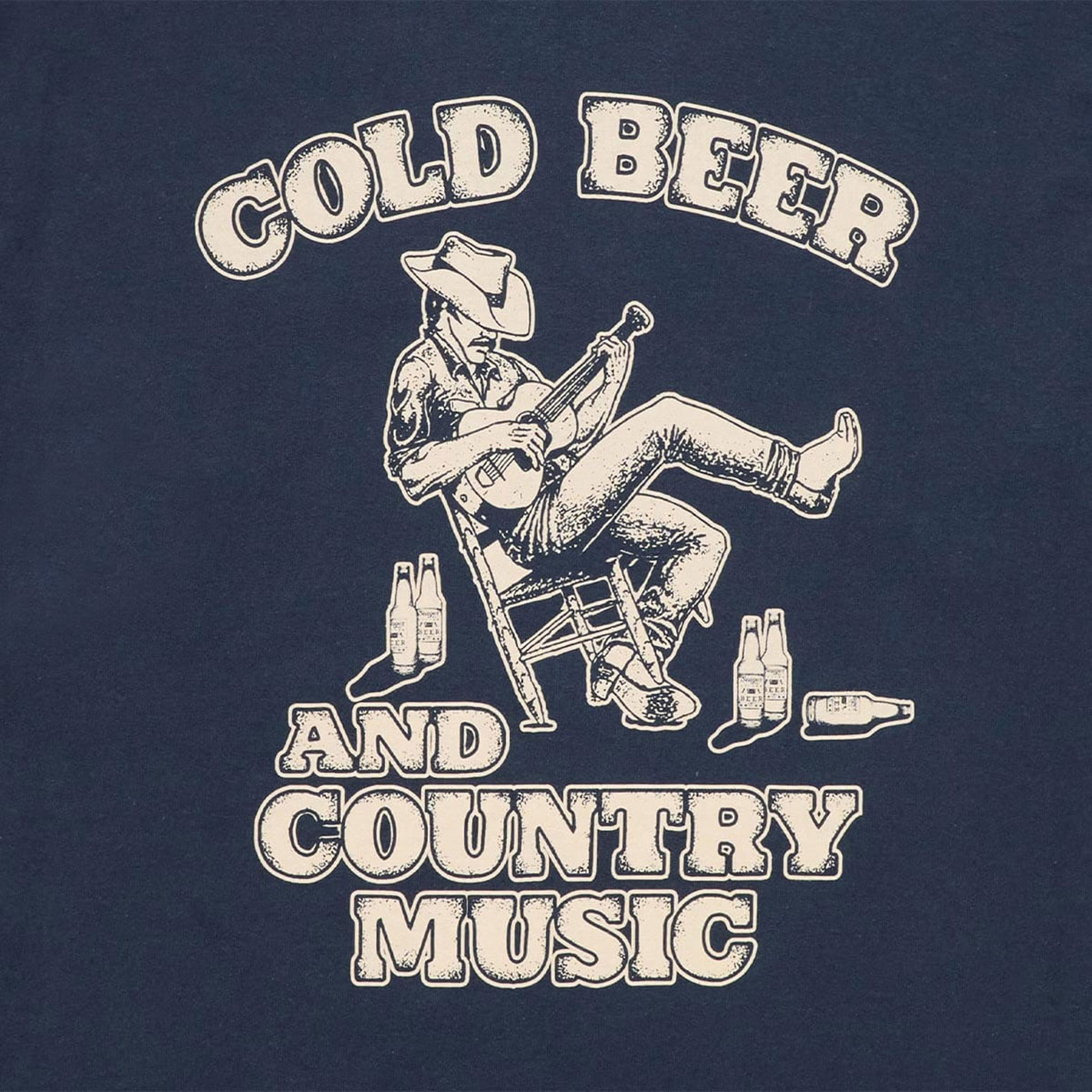 Seager Men's Navy Country Music Graphic T-Shirt - Image 1