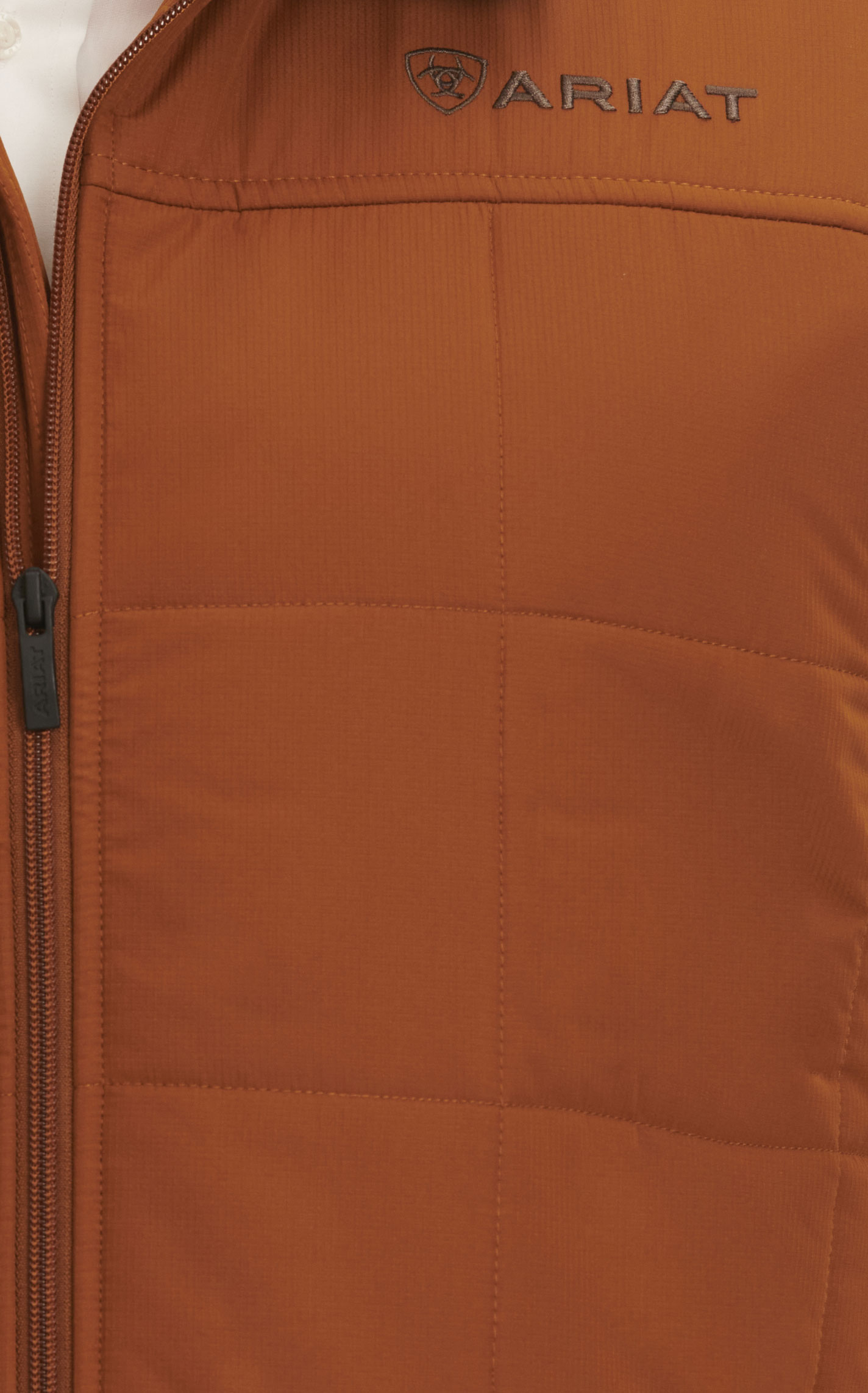 Ariat Men's Crius Roasted Chestnut Insulated Vest - Image 1