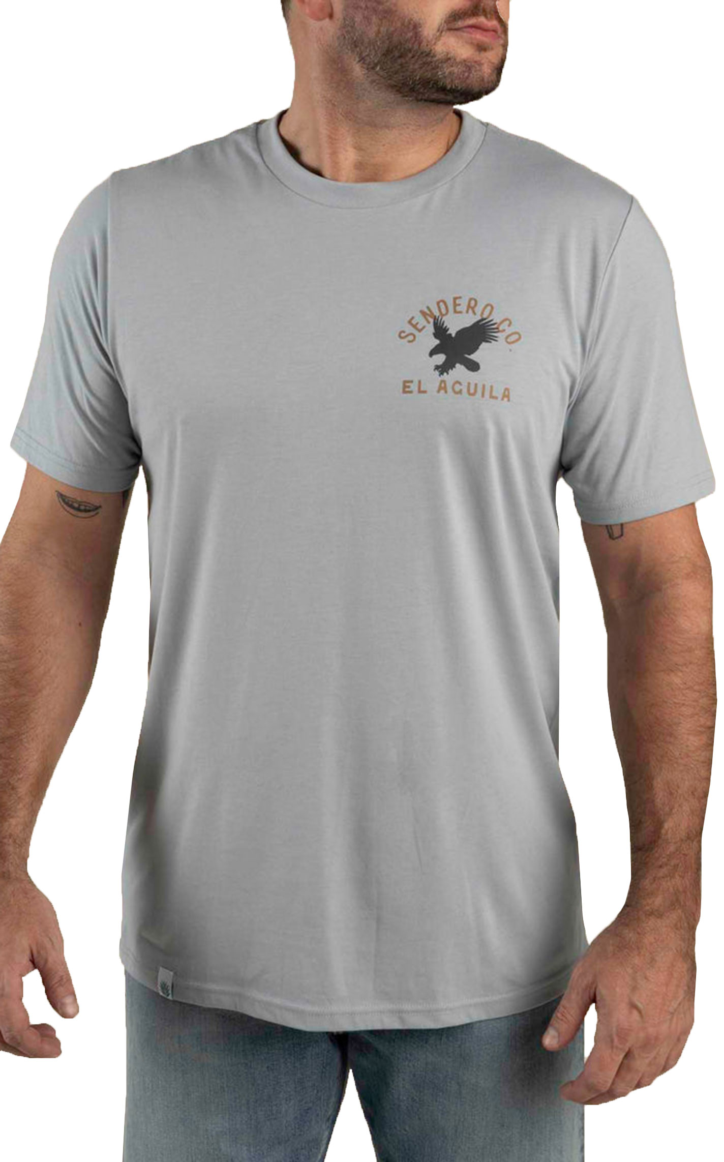Sendero Provisions Co Men's Sky Blue Eagle Graphic T-Shirt - Image 1