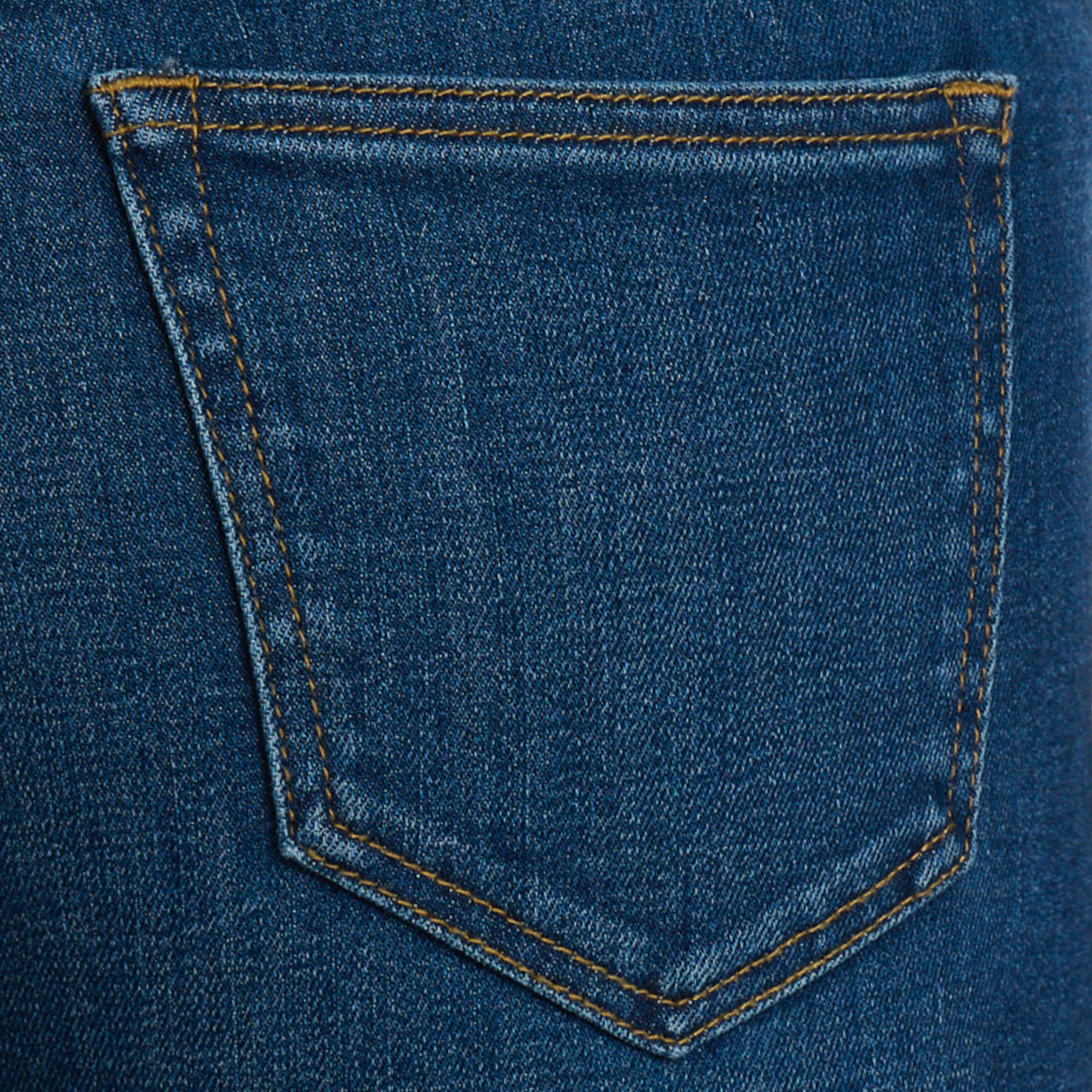Sneak Peek Women's Dark Wash Double Button Waist Boot Cut Jeans - Image 1
