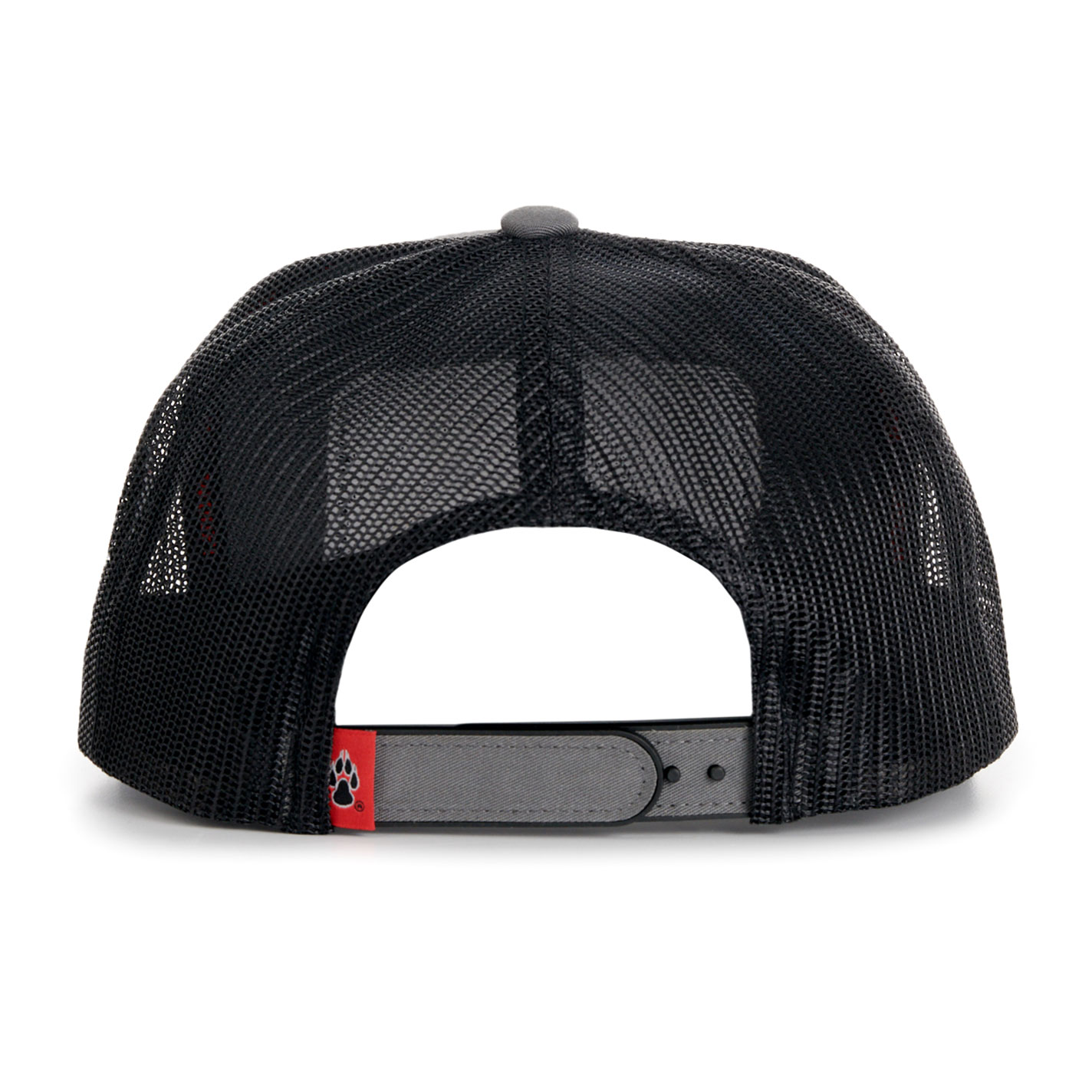 Hooey Collegiate Collection Gray & Black UNM Lobo Flat Bill Patch Cap - Image 1