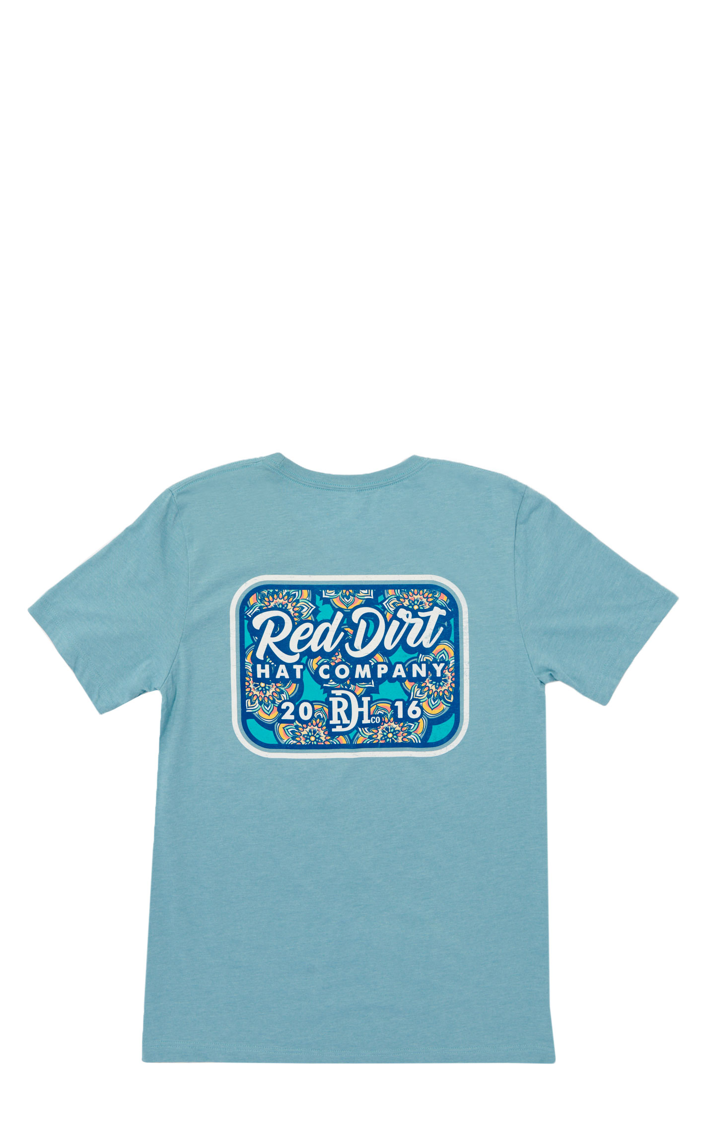 Red Dirt Hat Co. Women's Blue Lagoon Graphic T-Shirt - Image 1