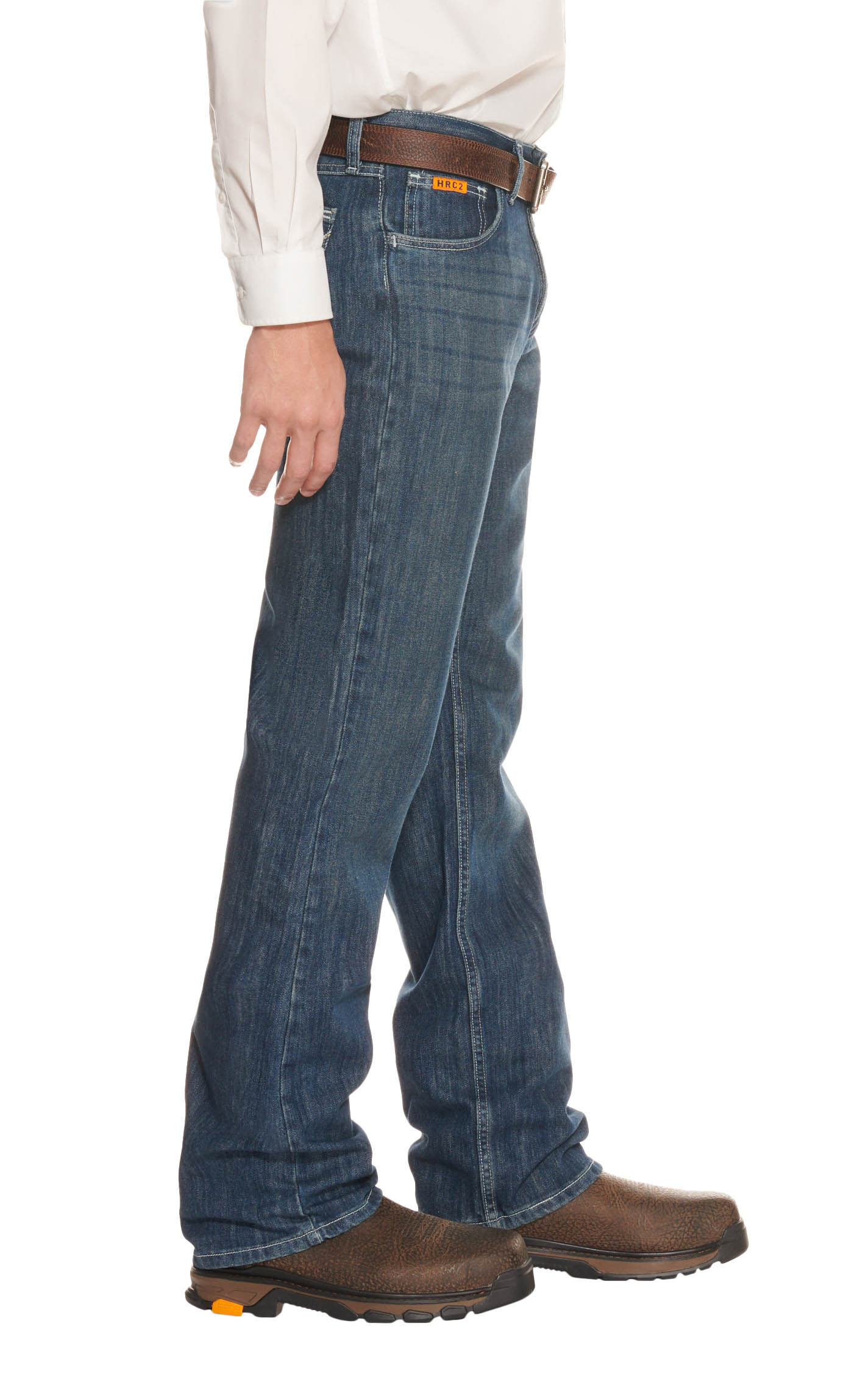 Wrangler 20X Men's FR Dark Wash 42 Vintage Boot Work Jean - Image 1