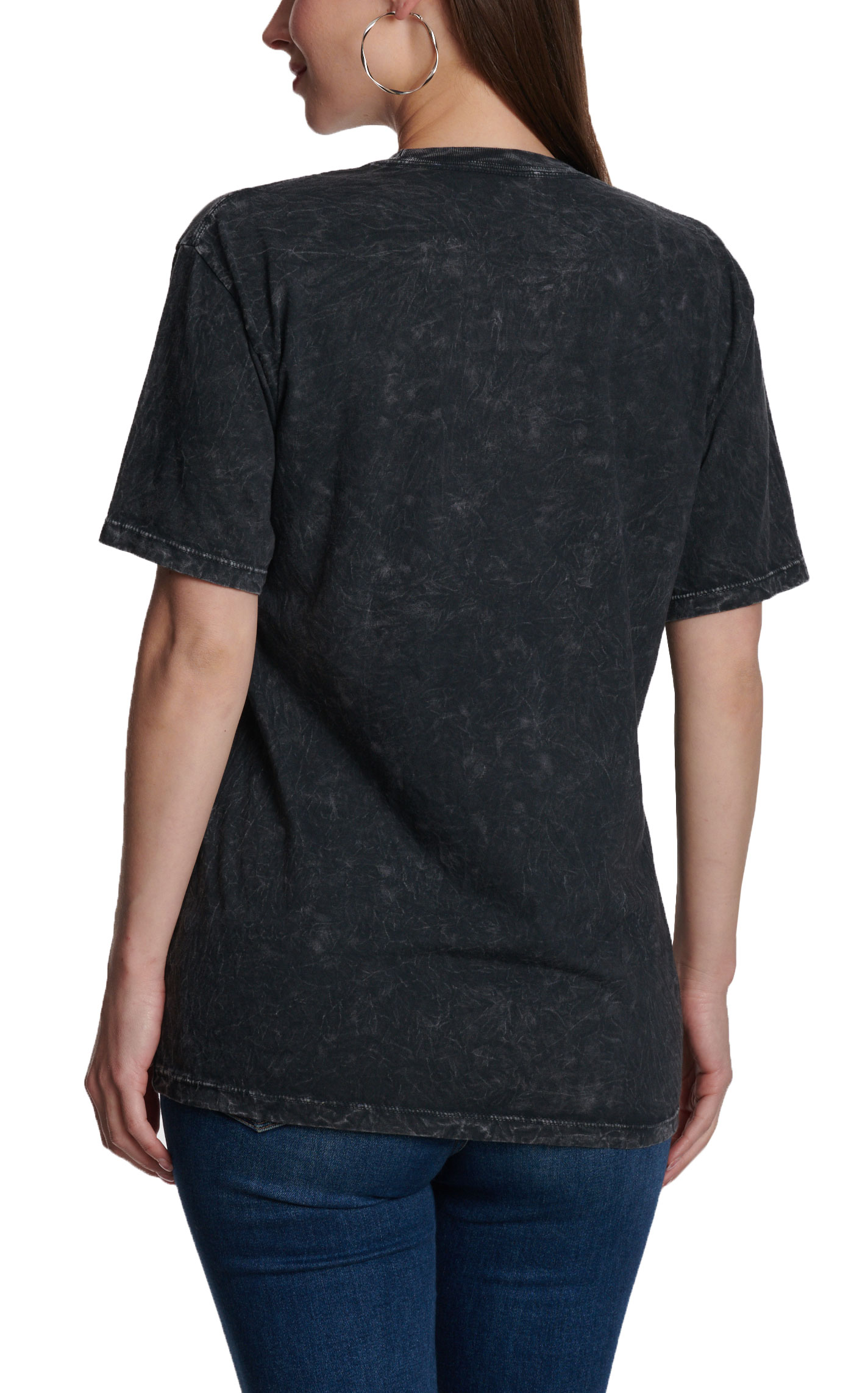 Lotus Fashion Women’s Black Western Boot Stitch Graphic T-Shirt - Image 2