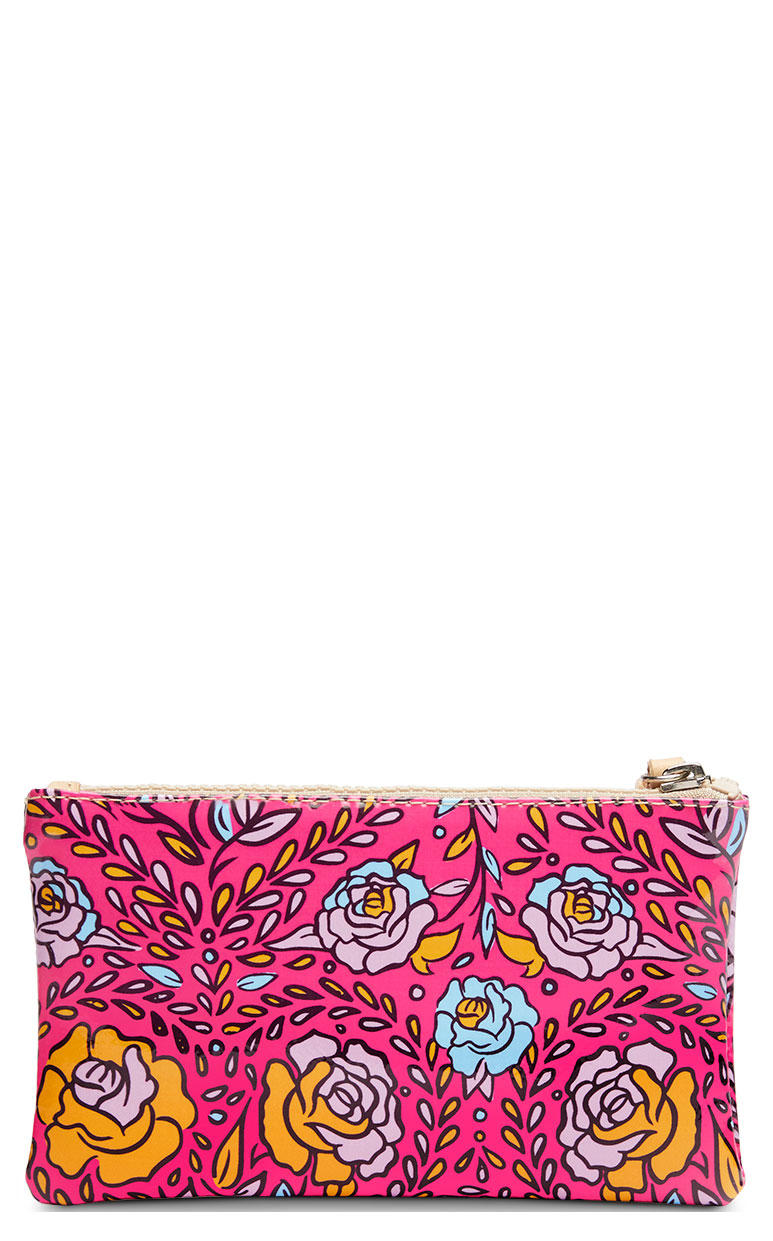 Consuela Molly Pink Floral Print Slim Wallet - Image 1