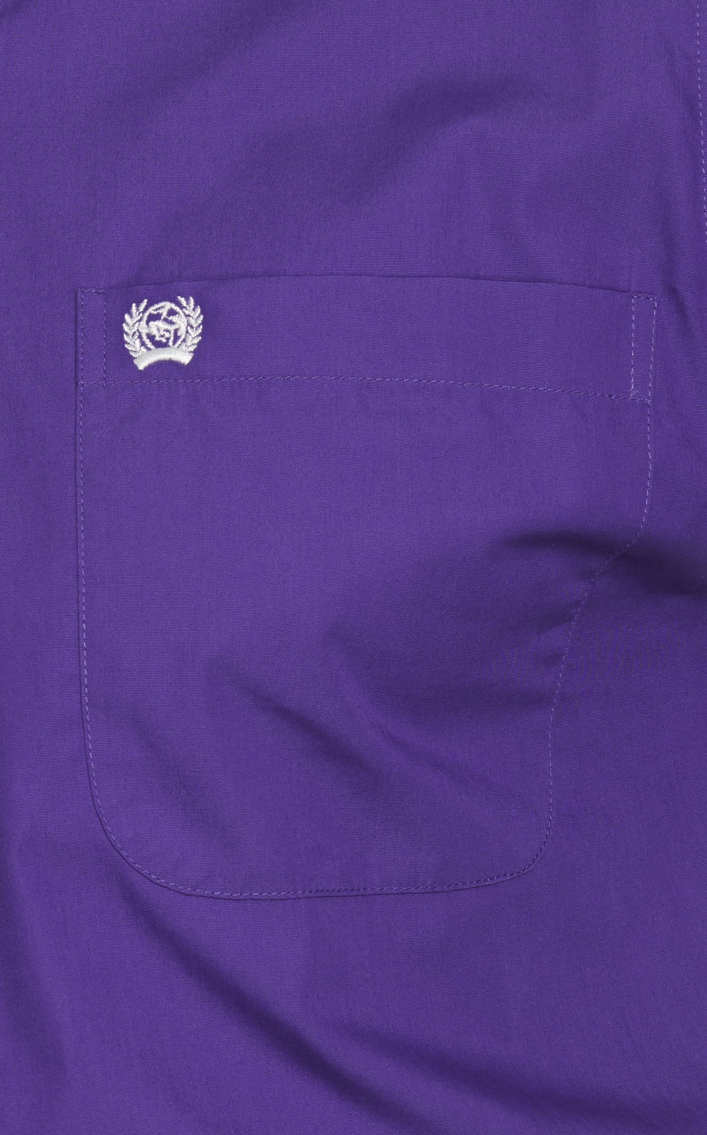 Cinch Men's Solid Purple Long Sleeve Western Shirt - Image 1