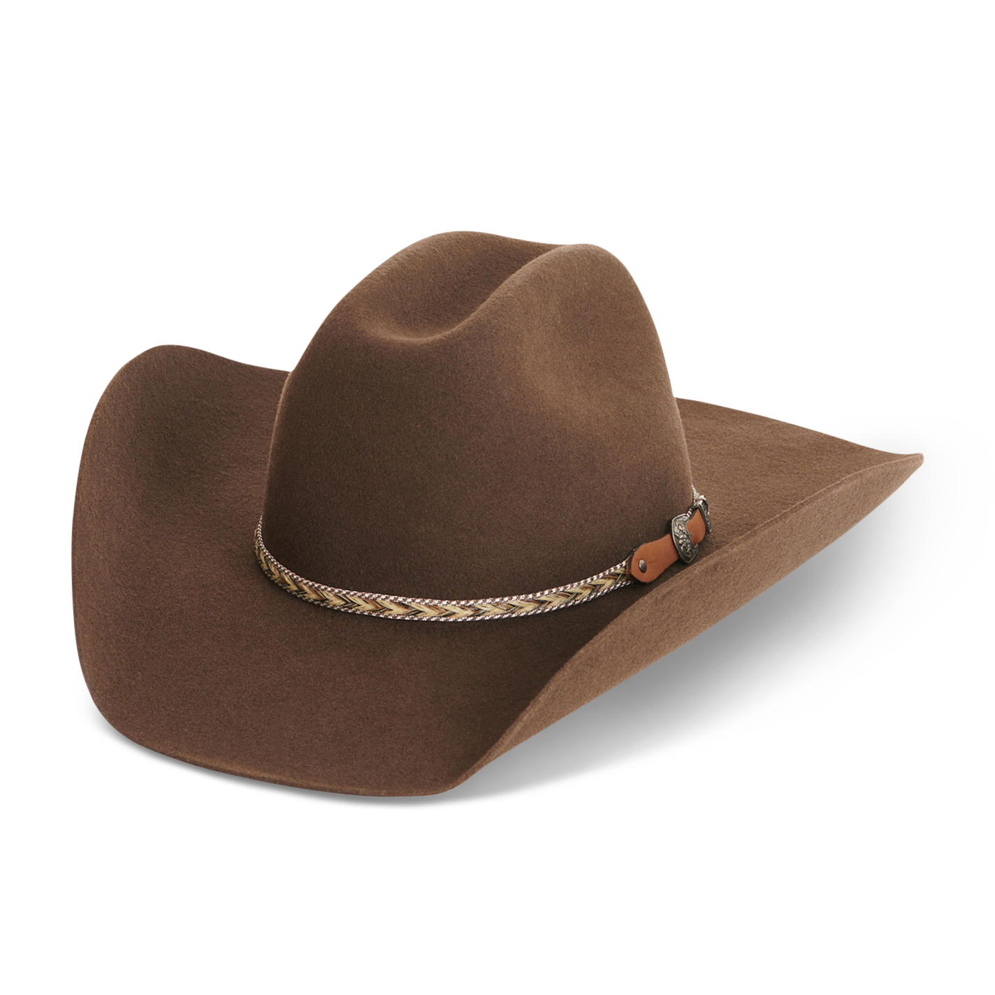 Master Hatters 3X Ramrod Chocolate Wool Hat - Image 1