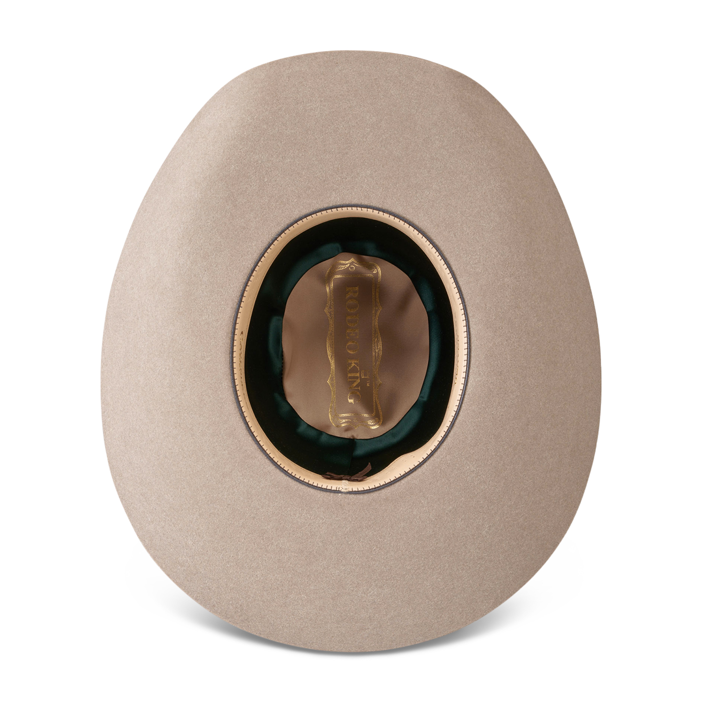Rodeo King Ash 10X Open Crown Felt Cowboy Hat - Image 1