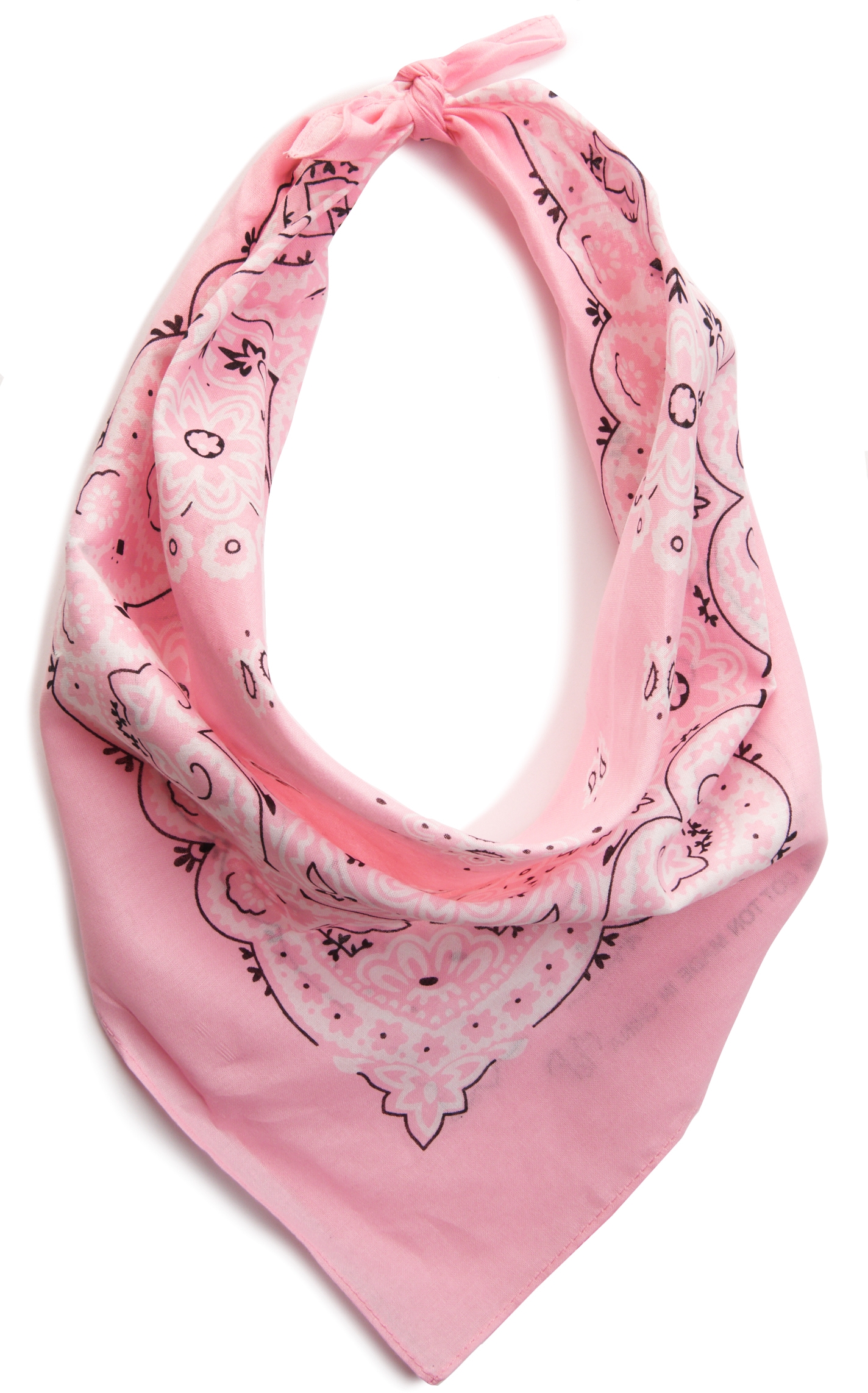 M&F Western Light Pink Bandana - Image 1