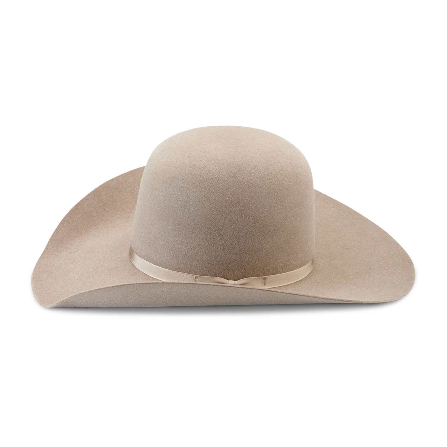 Rodeo King Ash 10X Open Crown Felt Cowboy Hat - Image 1