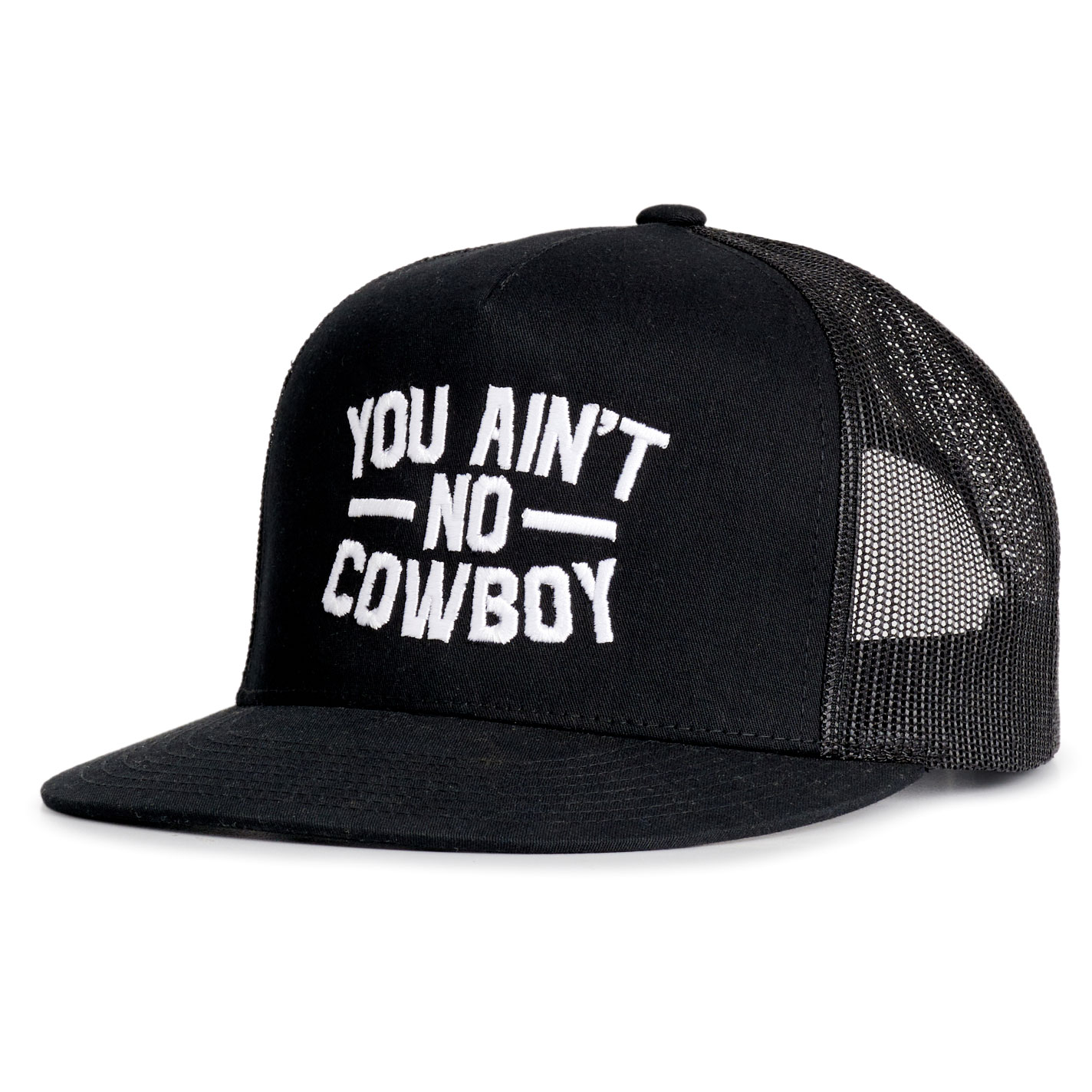 Rodeo Time Dale Brisby Black Yanc Block Flat Bill Cap - Image 1