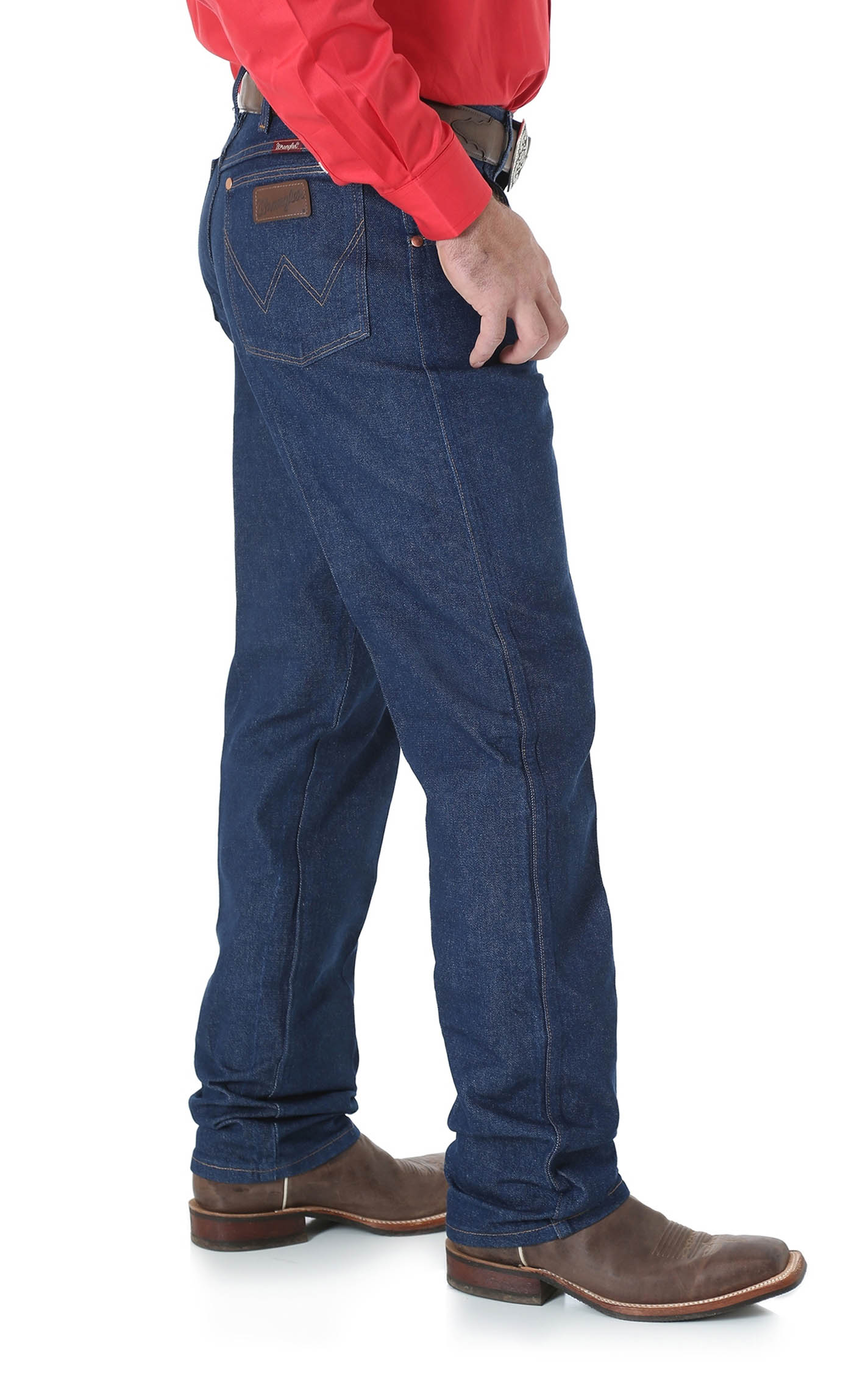Wrangler Cowboy Cut Rigid Denim Relaxed Fit Jeans - Image 1