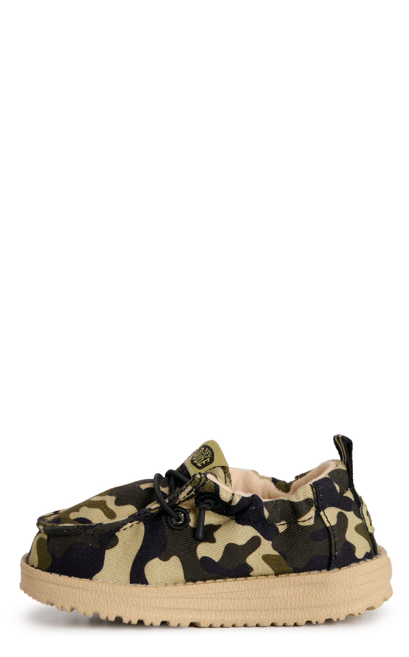 Hey Dude Infant Boy's Lil' Dudes Camo Moc Toe Casual Shoes  - Image 1