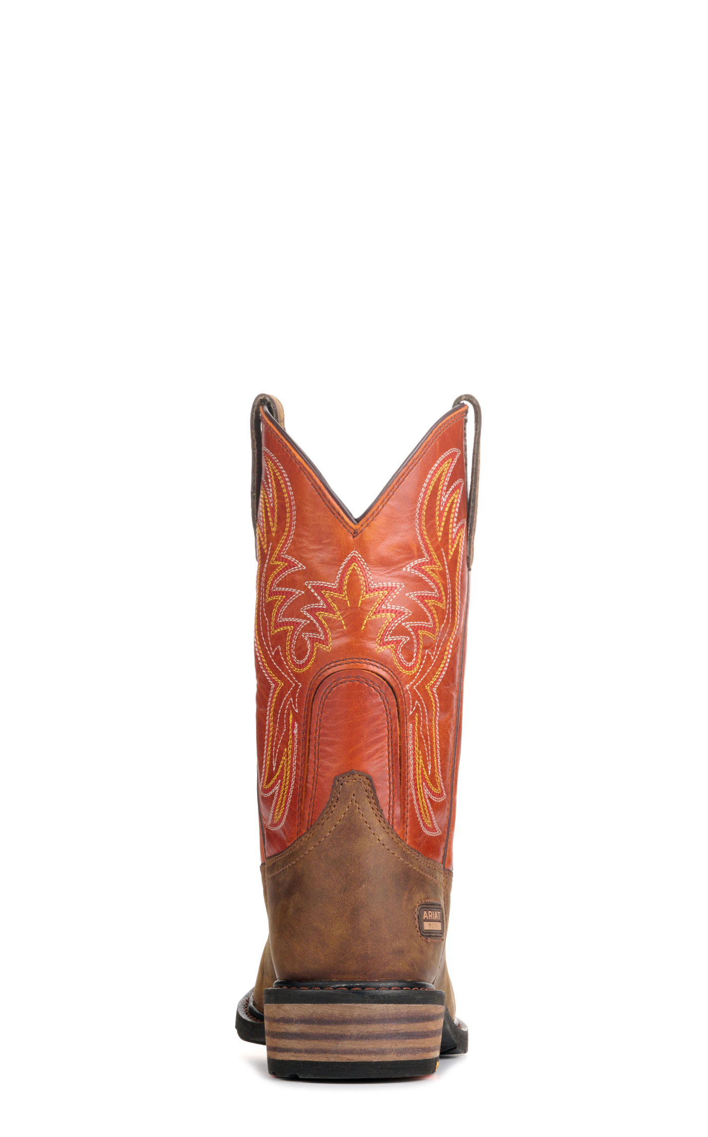 Ariat Men's Ironside Dark Earth & Brick Wide Square Steel Toe Work Boots - Image 1