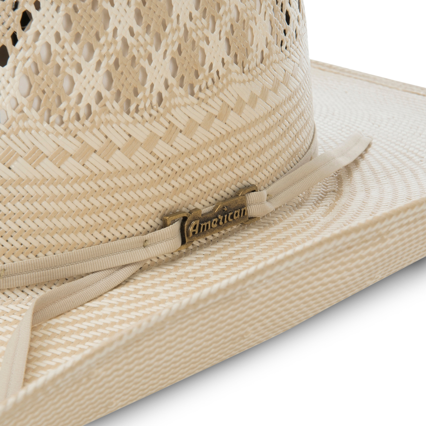 American Hat 15X Two Tone Vent Straw Cowboy Hat - Image 1