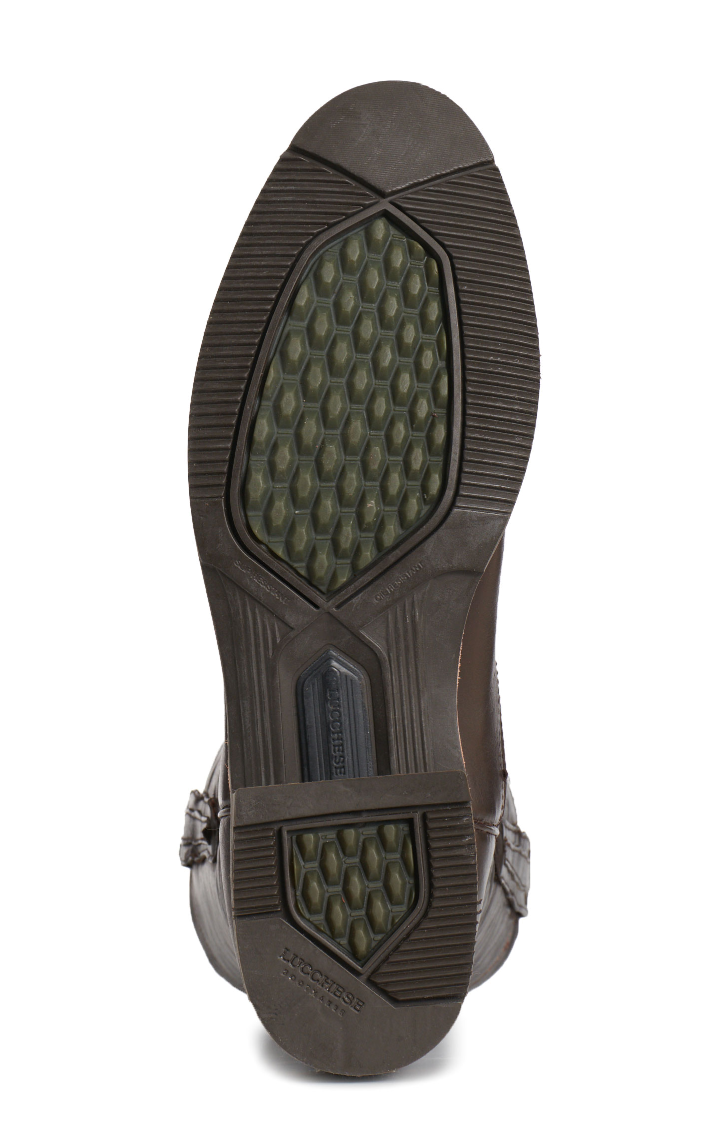 Lucchese Men’s Raymond Chocolate Ranch Hand Roper Round Toe Cowboy Boots - Image 1
