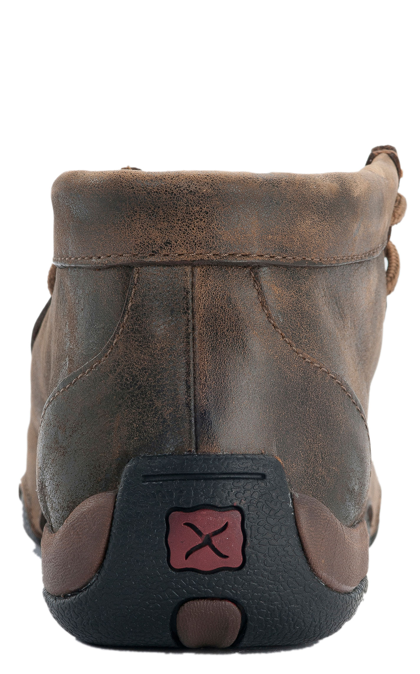 Twisted X Women's Bomber Brown Driving Moccasin Casual Shoes - Image 1