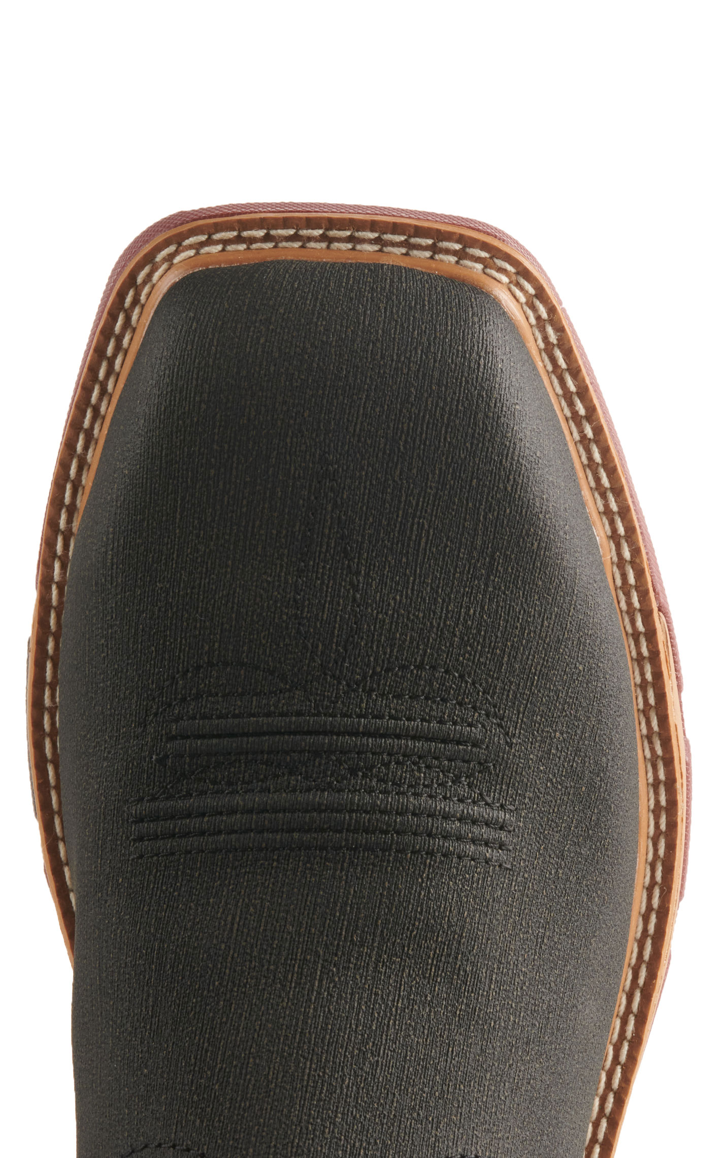 Twisted X Mens Charcoal and Gray Wide Square Composite Toe Work Boots - Image 1