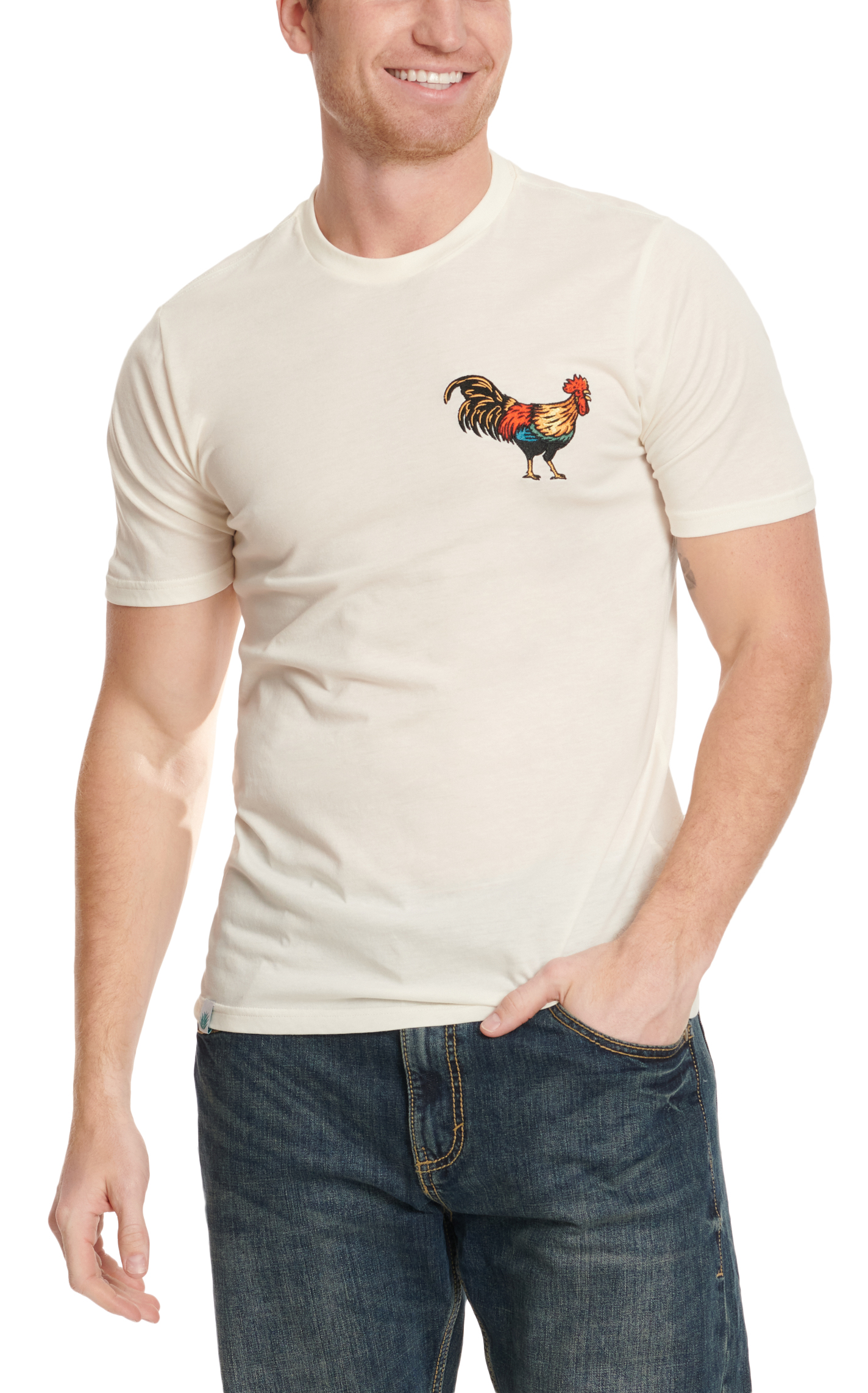 Sendero Provisions Co. Men's Bone YardBird Logo Graphic T-Shirt - Image 1