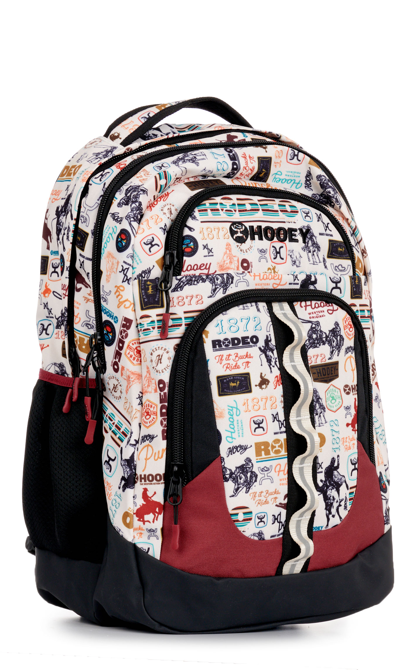 Hooey Ox Cream & Black Backpack - Image 1