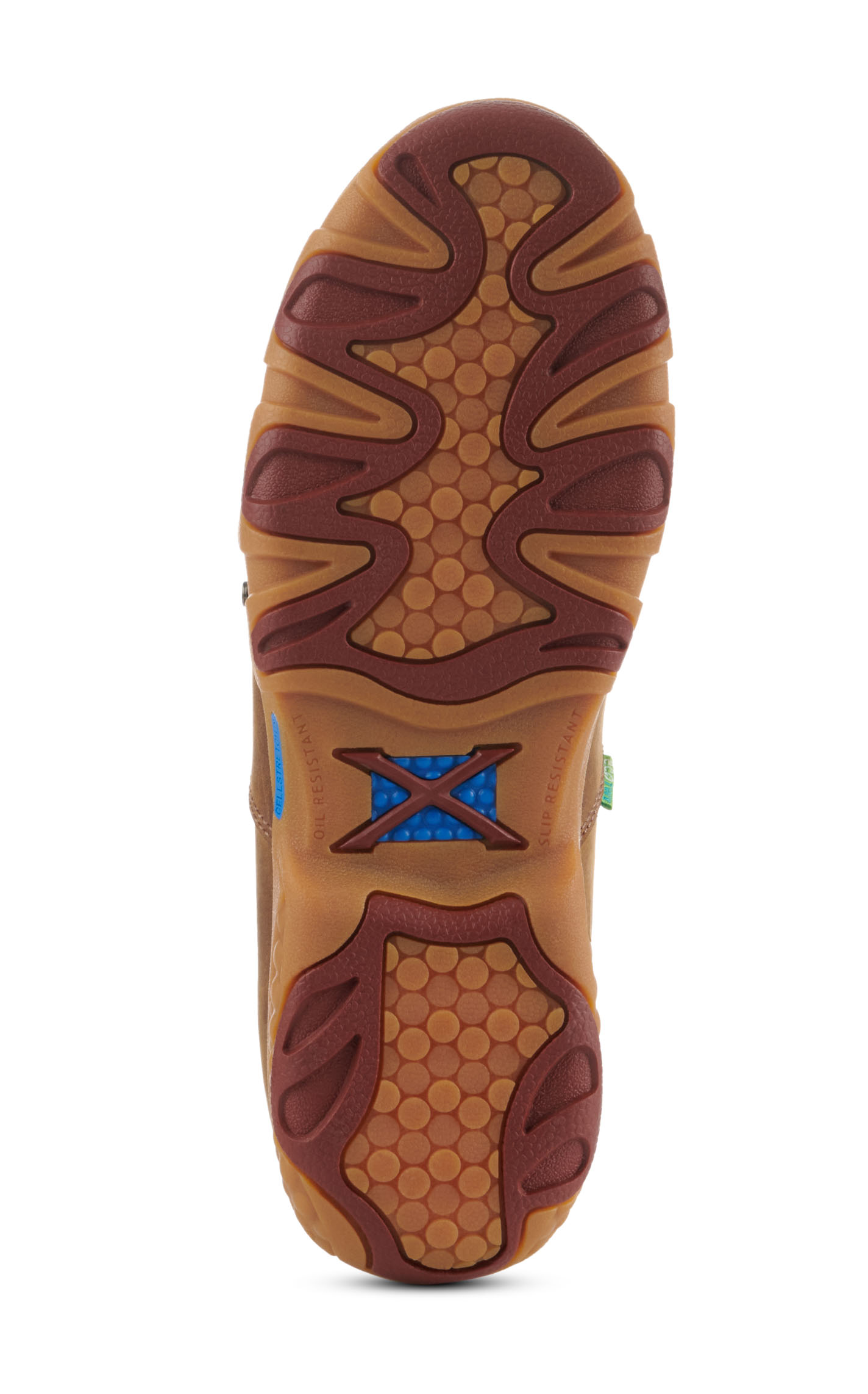 Twisted X Women's Pecan and Eco Dust Cell Stretch Moc Toe Casual Shoes - Image 1