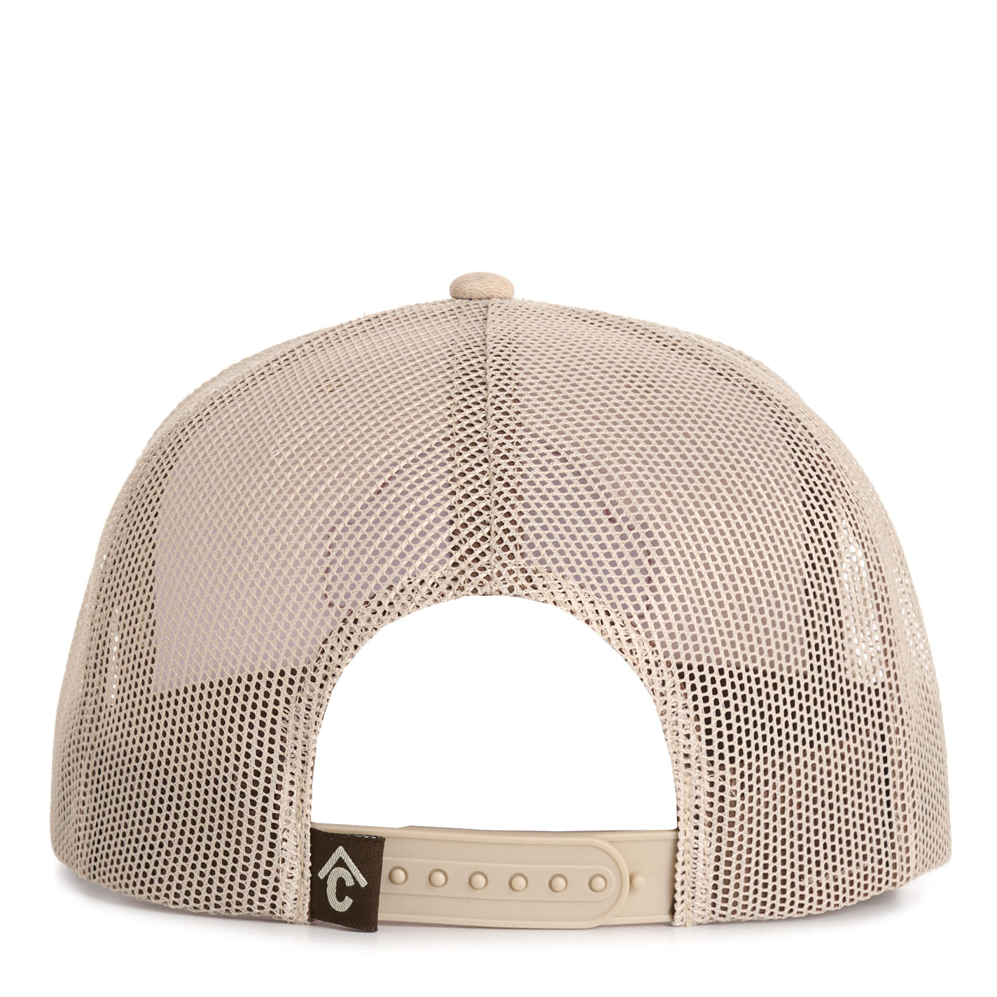 Rafter C Men's Sandy Beach & Wine Logo Patch Cap - Image 1