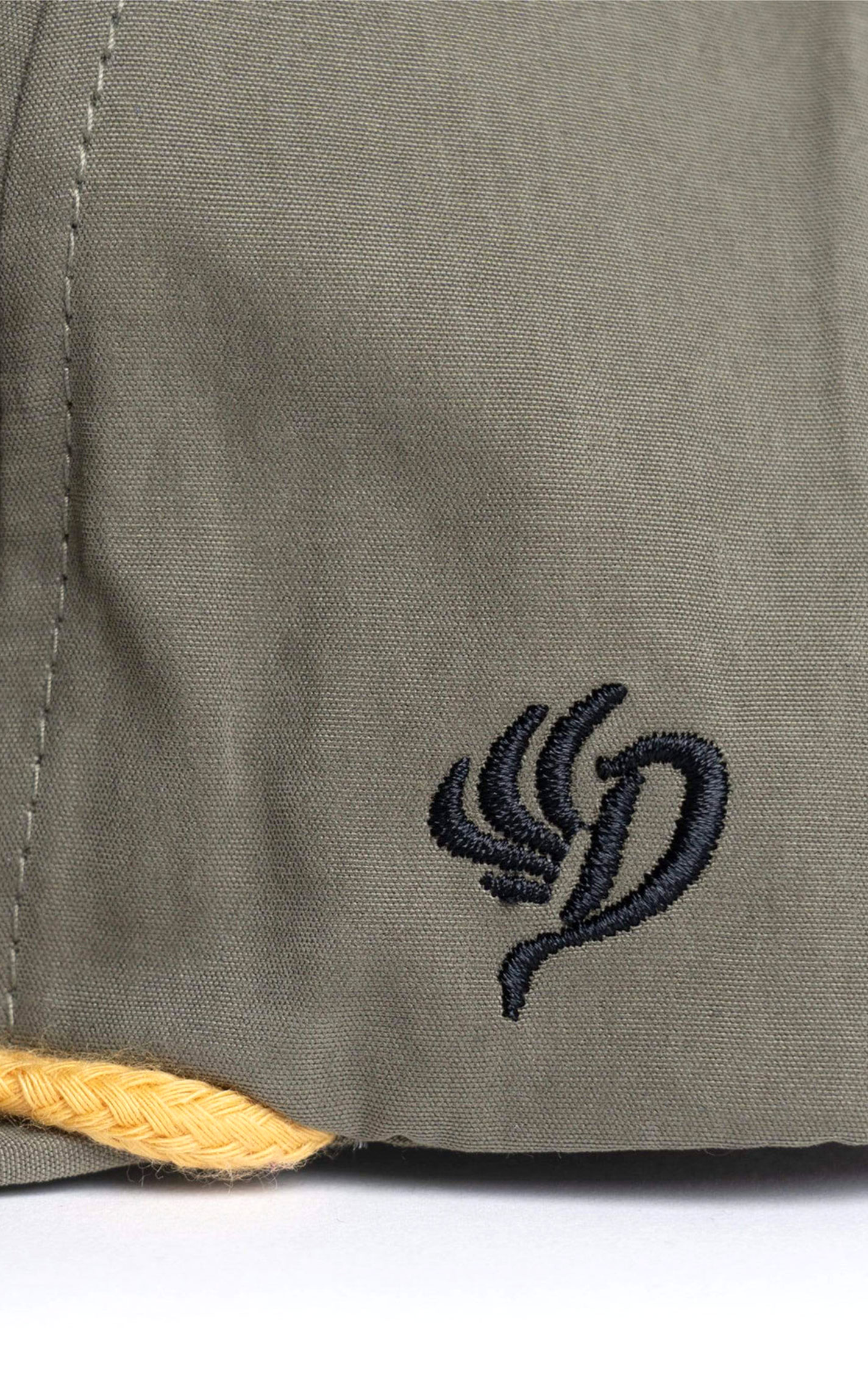 Duck Camp Olive Green Embroidered Mallard Cap - Image 1