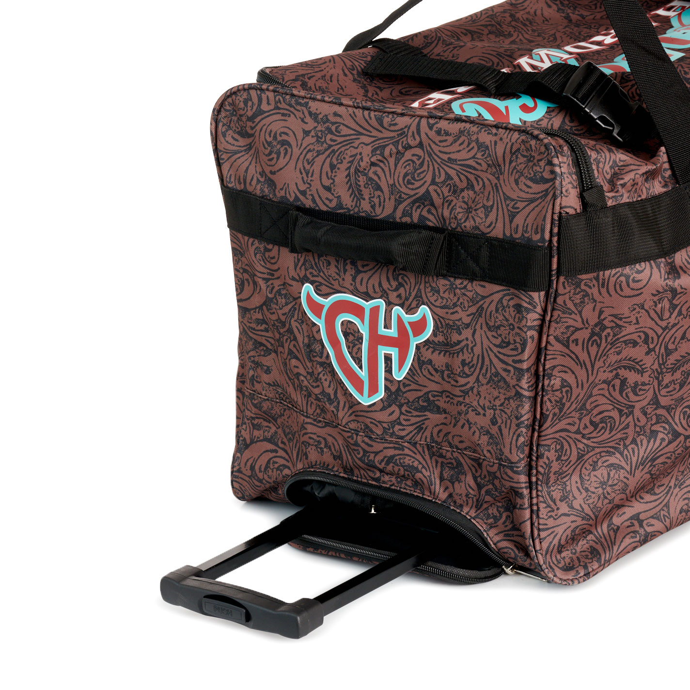 Cowgirl Hardware Brown Floral Tooled Print 30\