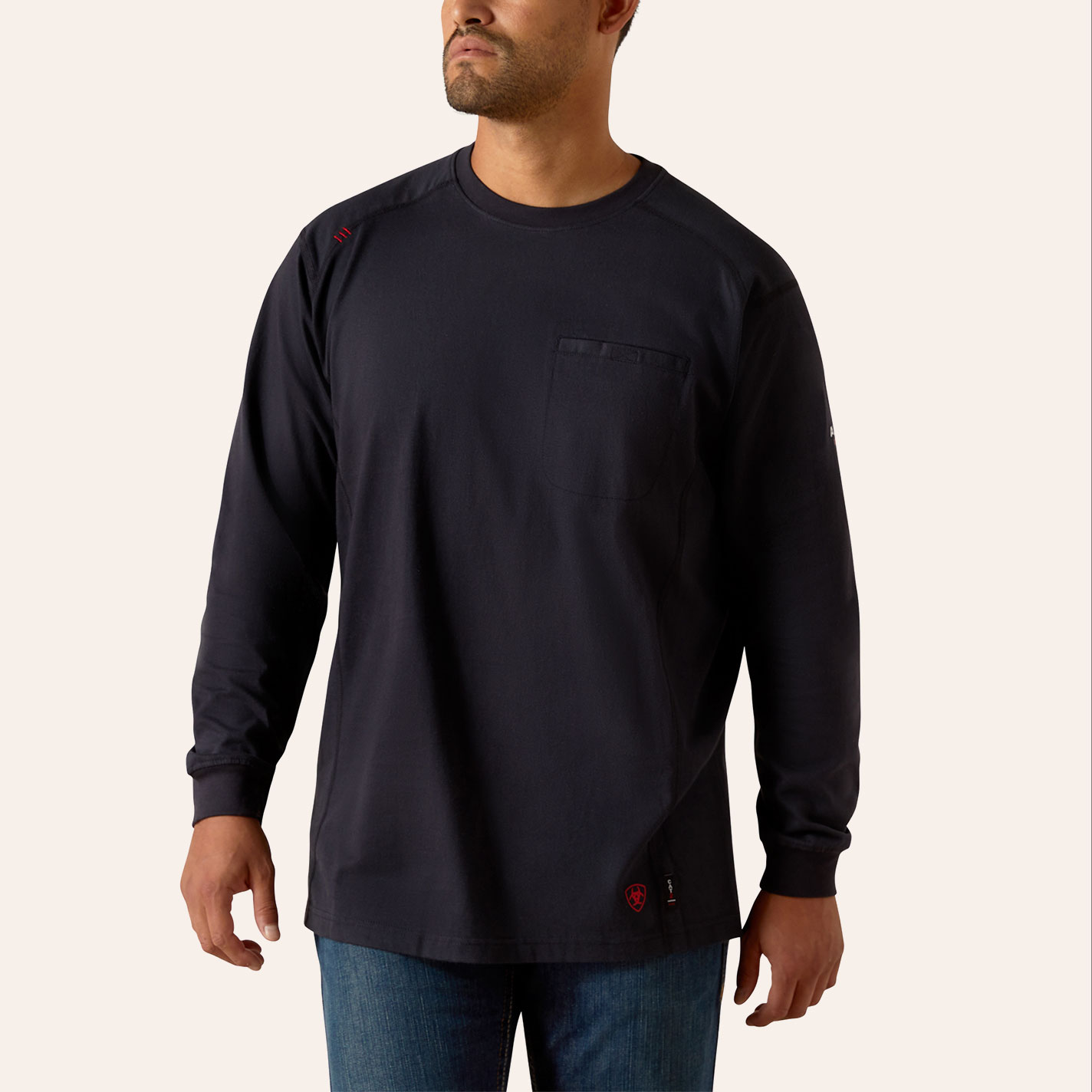 Ariat Men's Black FR Alpha American Graphic T-Shirt - Image 1