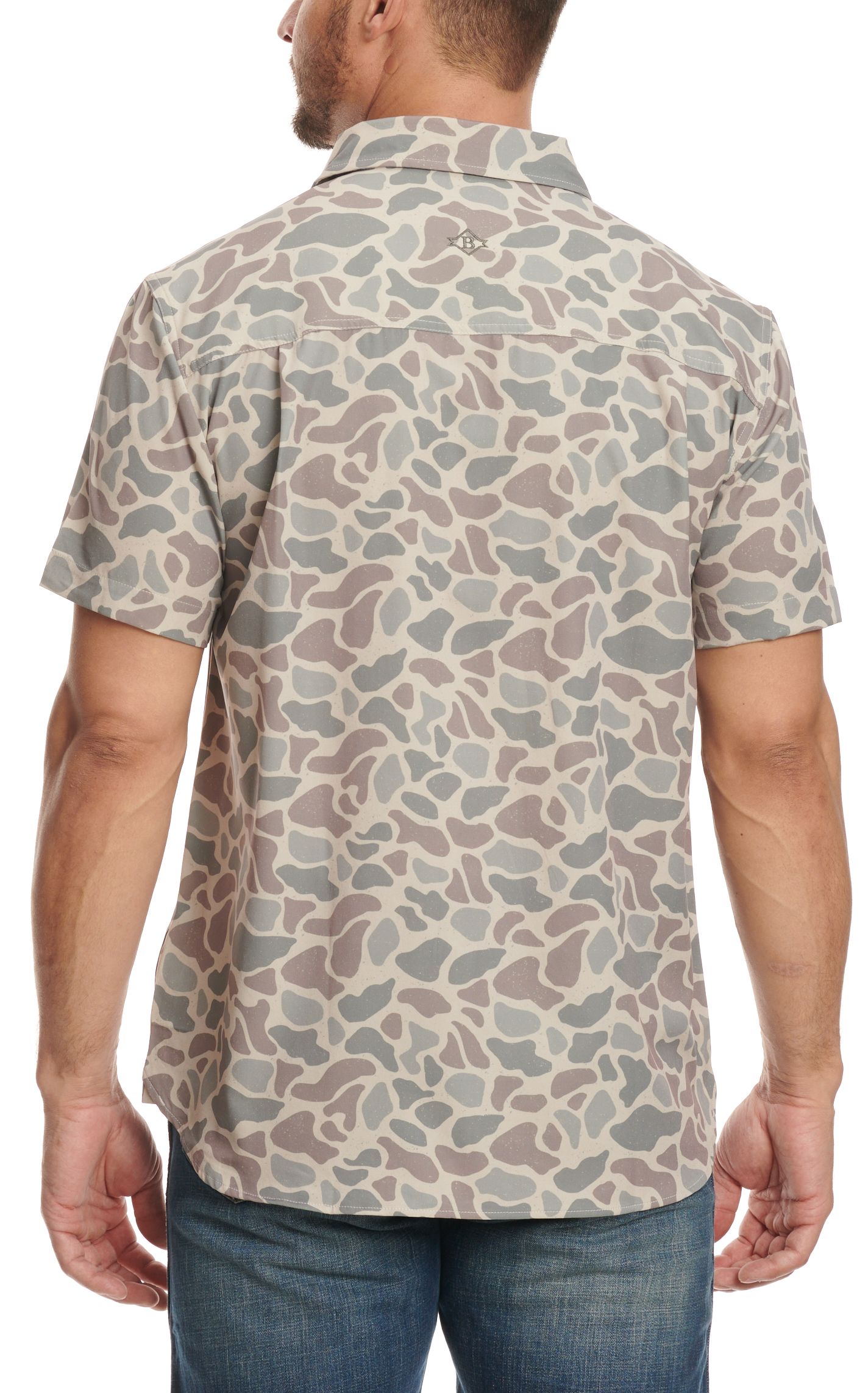 BURLEBO Men's Deer Camo Performance Shirt - Image 1