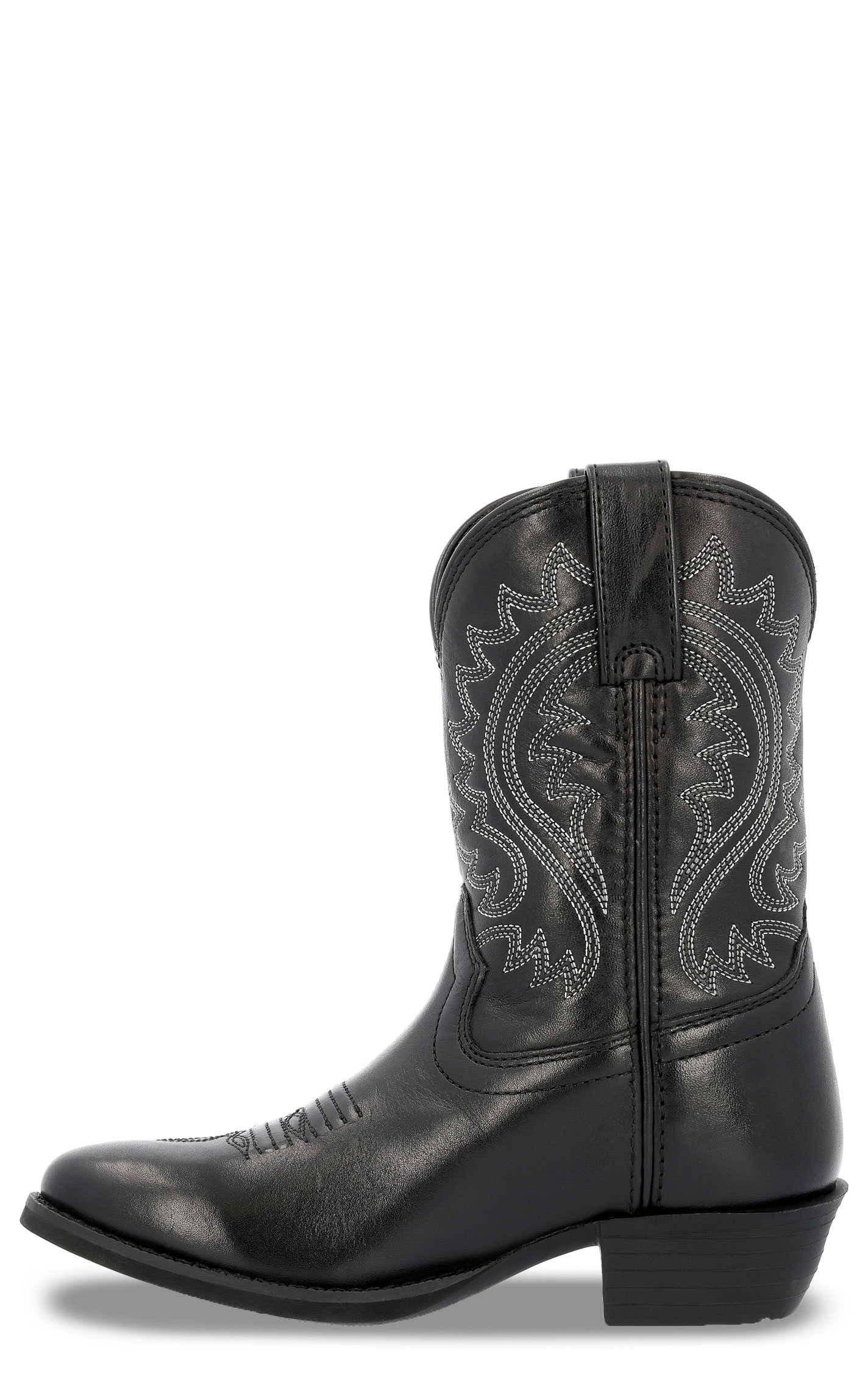 Durango Youth Black Shyloh Round Toe Cowboy Boots - Image 1