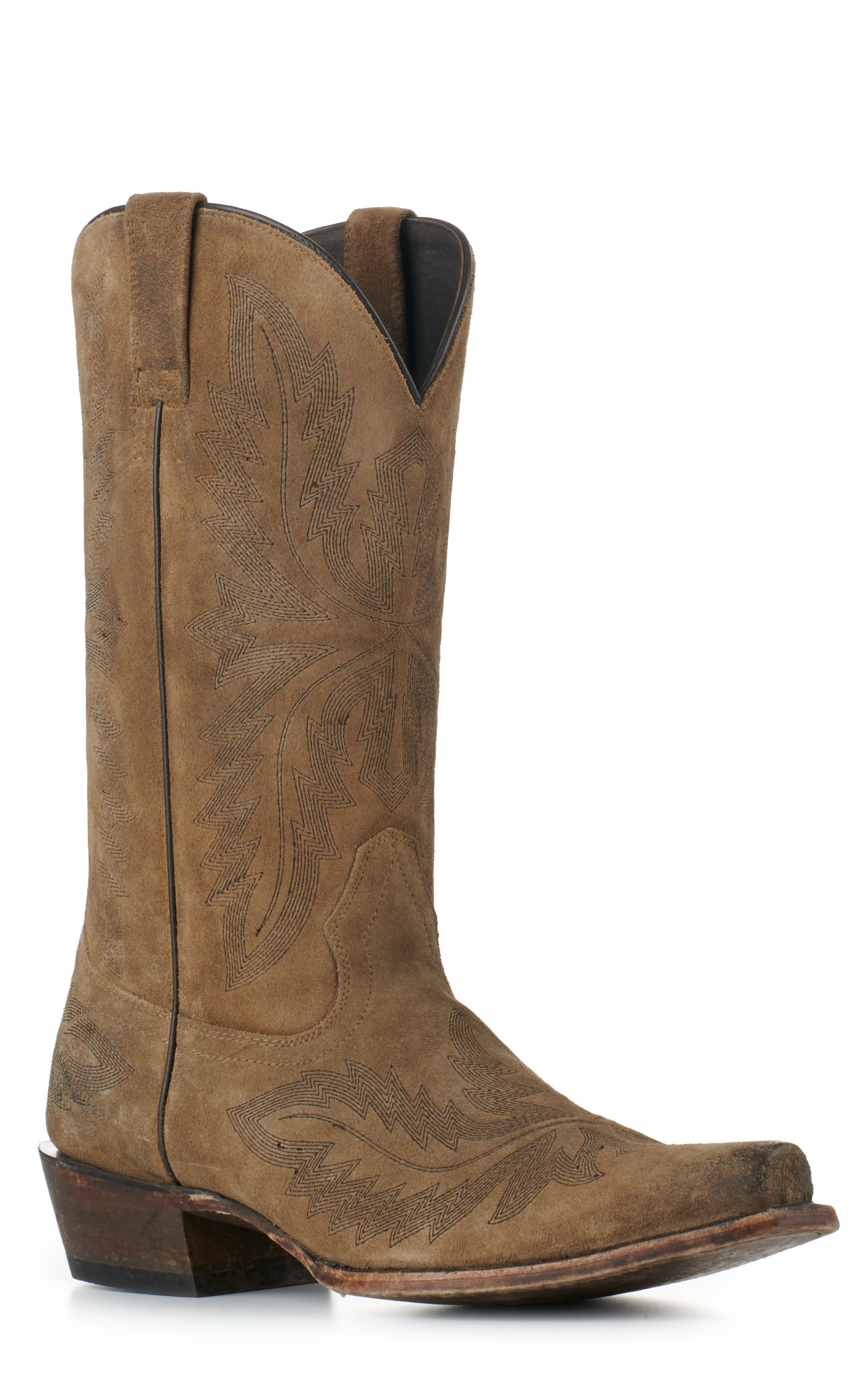 Ariat Men's Ryman Dijon Sand Roughout X-Toe Cowboy Boots - Image 1