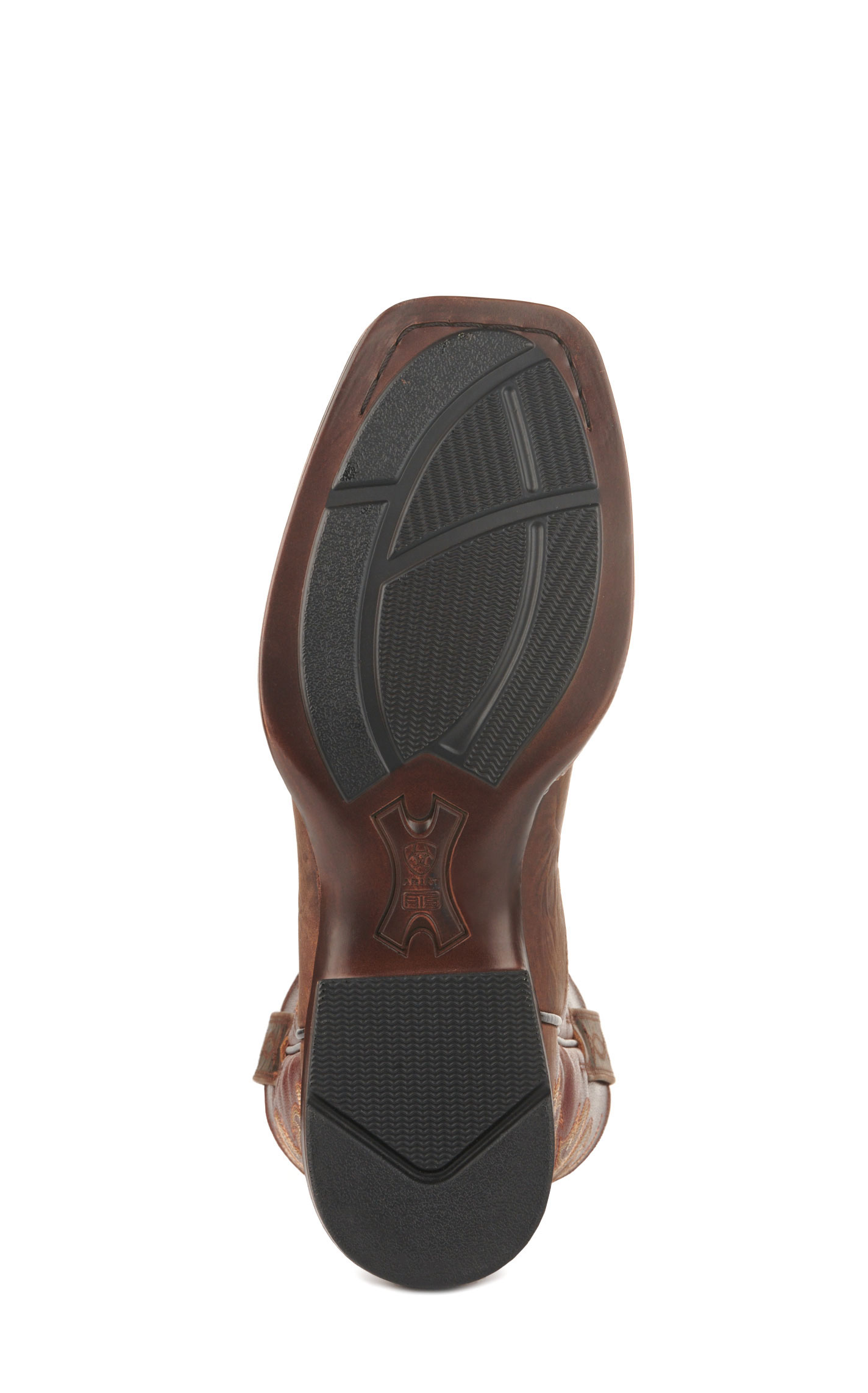 Ariat Men's Lasco Ultra Bar Brown Bantamweight Wide Square Toe Cowboy Boots - Image 1
