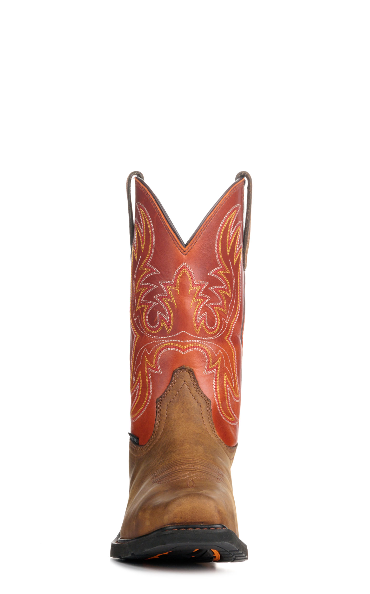 Ariat Men's Ironside Dark Earth & Brick Wide Square Steel Toe Work Boots - Image 1