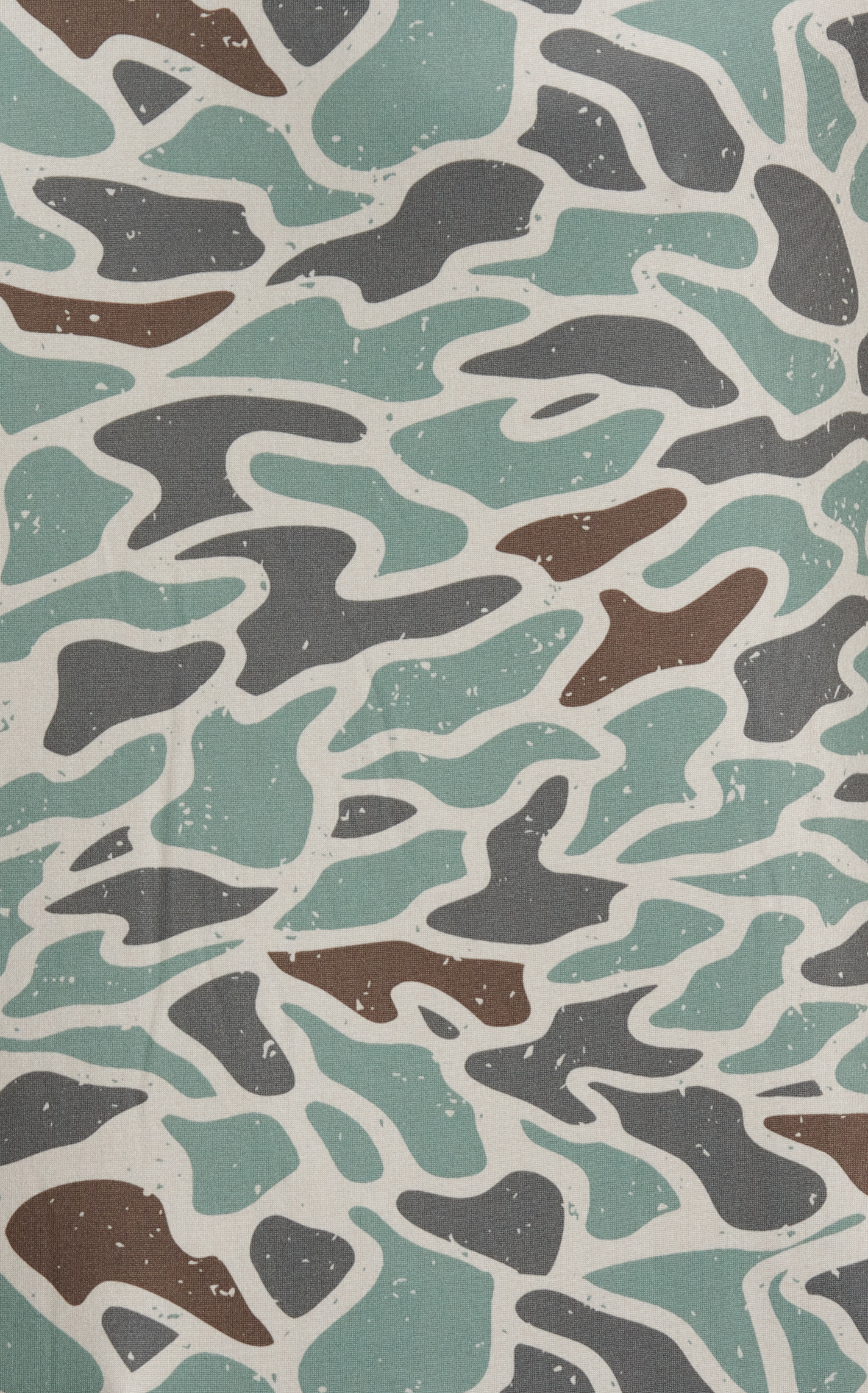 BURLEBO Men's Retro Duck Camo Performance Hoodie - Image 1