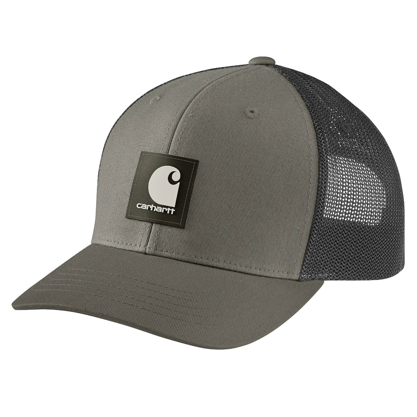 Carhartt Seal Gray Rugged Flex Logo Patch Cap - Image 1