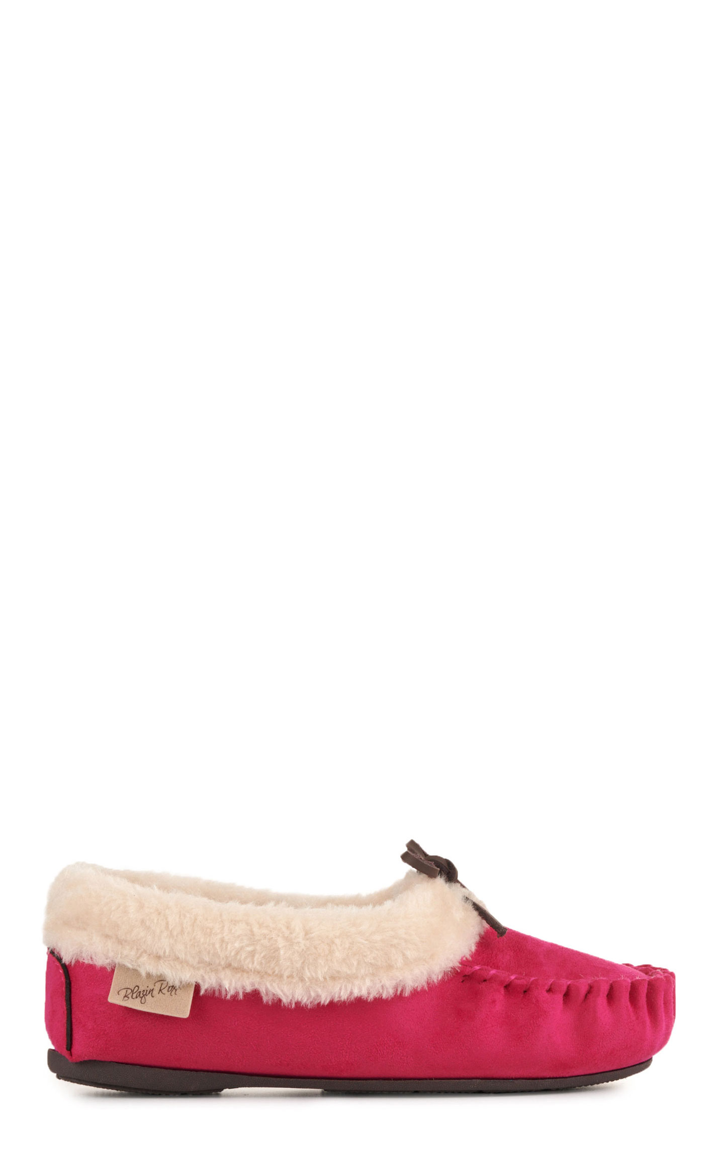 Blazin Roxx Women's Cher Hot Pink Moccasin Slipper - Image 1